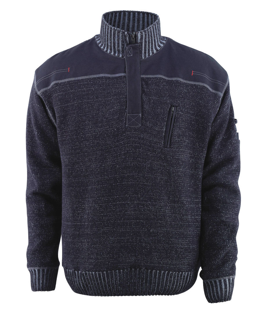 Mascot Frontline Naxos stickad tr&ouml;ja, Bl&aring;gr&aring;, large image number 0