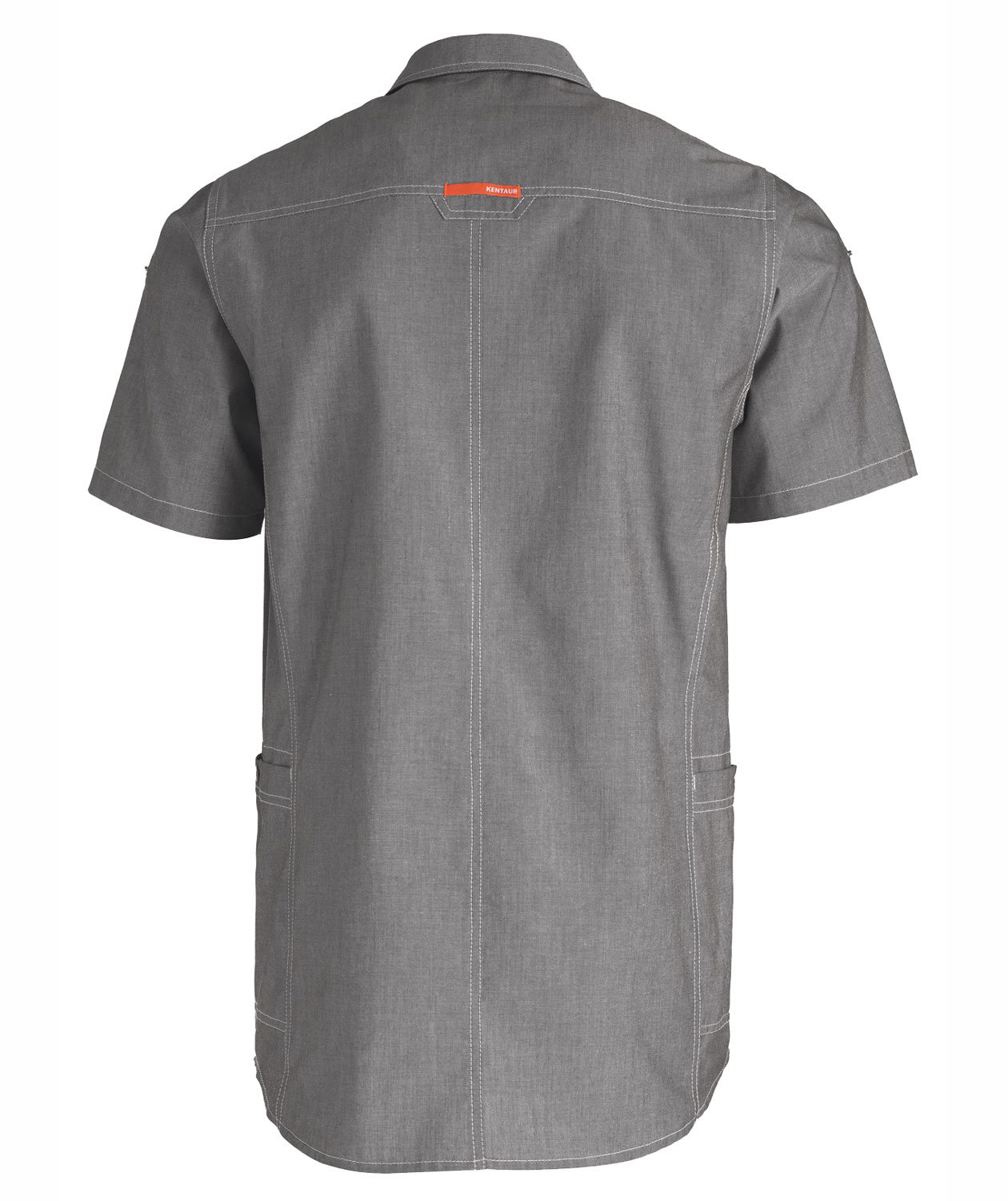 Kentaur kortermet funksjonsskjorte, Gr&aring;, large image number 2