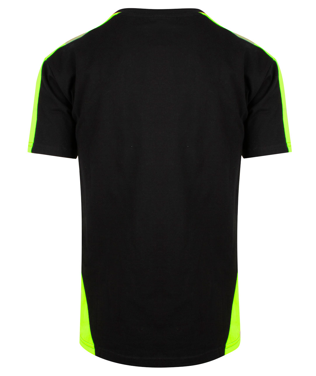 YOU Allentown Pro T-shirt, Black/Hi-Vis Yellow, large image number 2