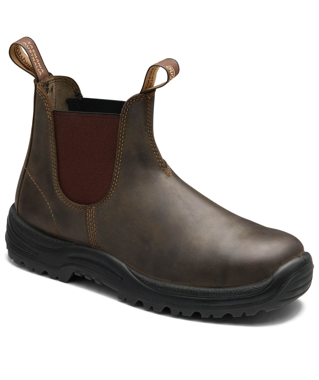 Blundstone 196 Xtreme skyddsst&ouml;vlar S2, Rustic Brown