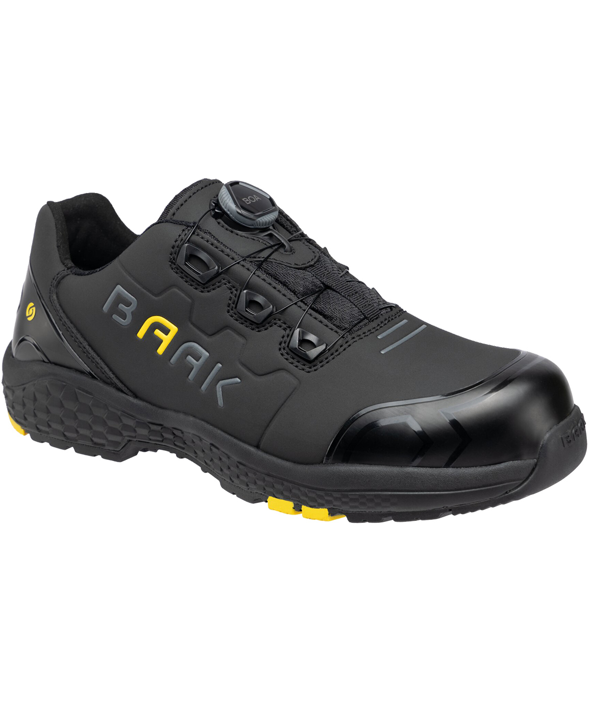 BAAK Alex safety shoes S3S, Black/Yellow, large image number 2