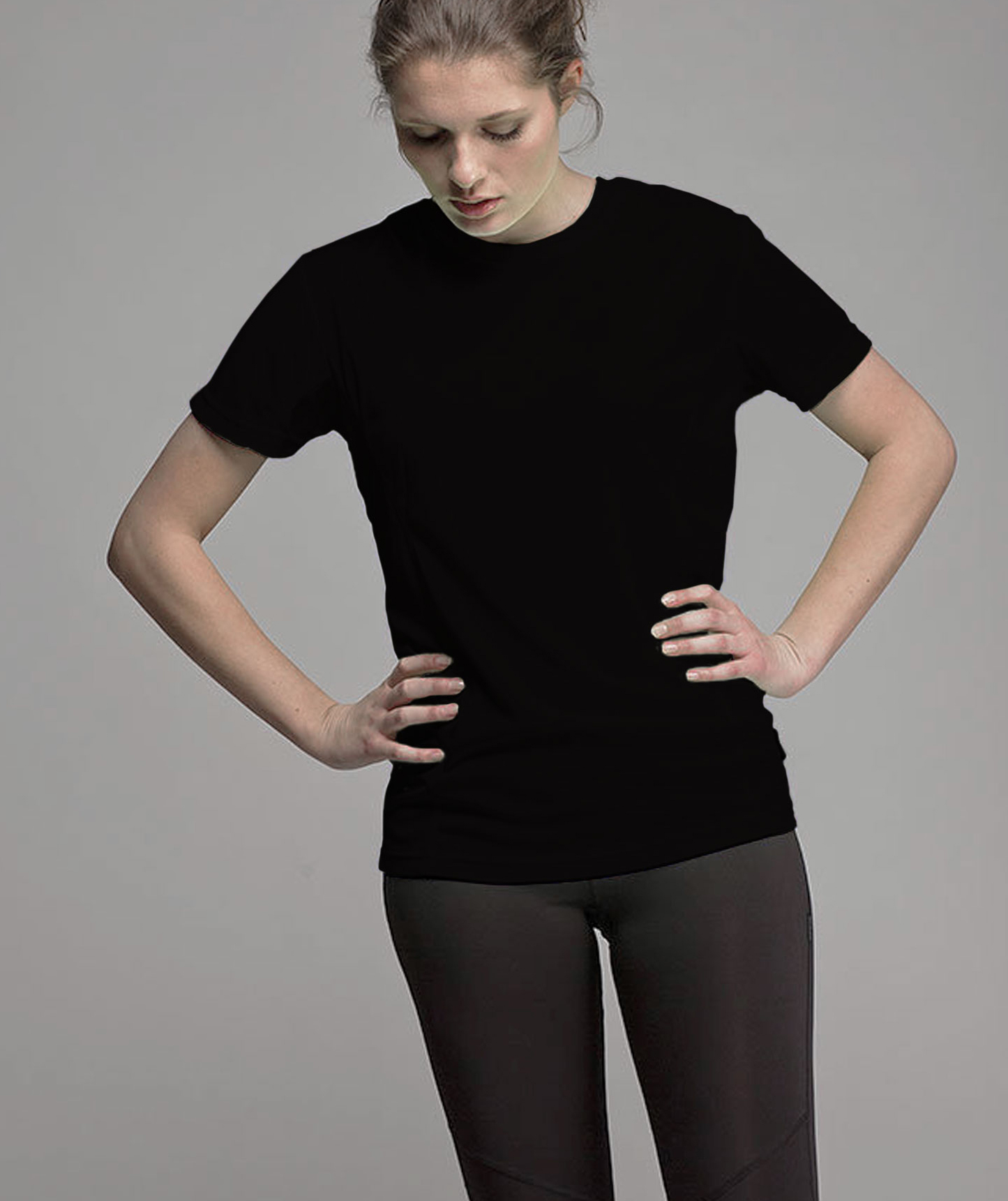 Pitch Stone Performance T-shirt dam, Black