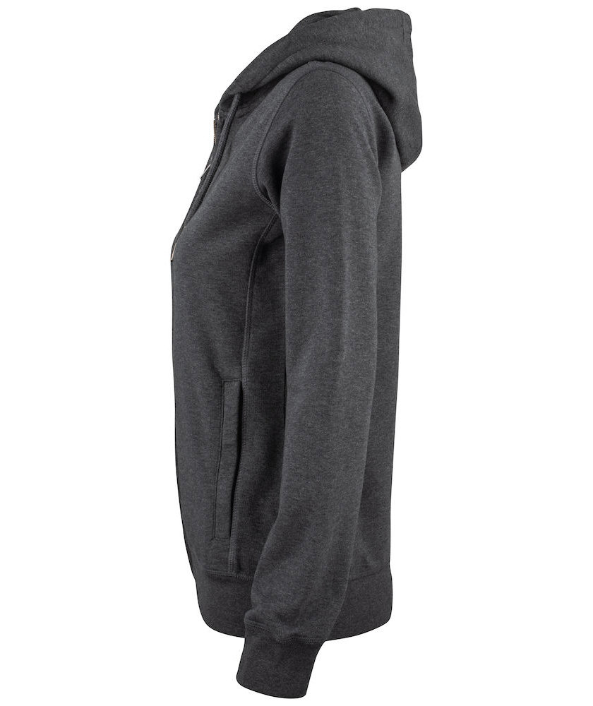 Clique Premium OC women's hoodie, Antracit Grey, Antracit Grey, large image number 4