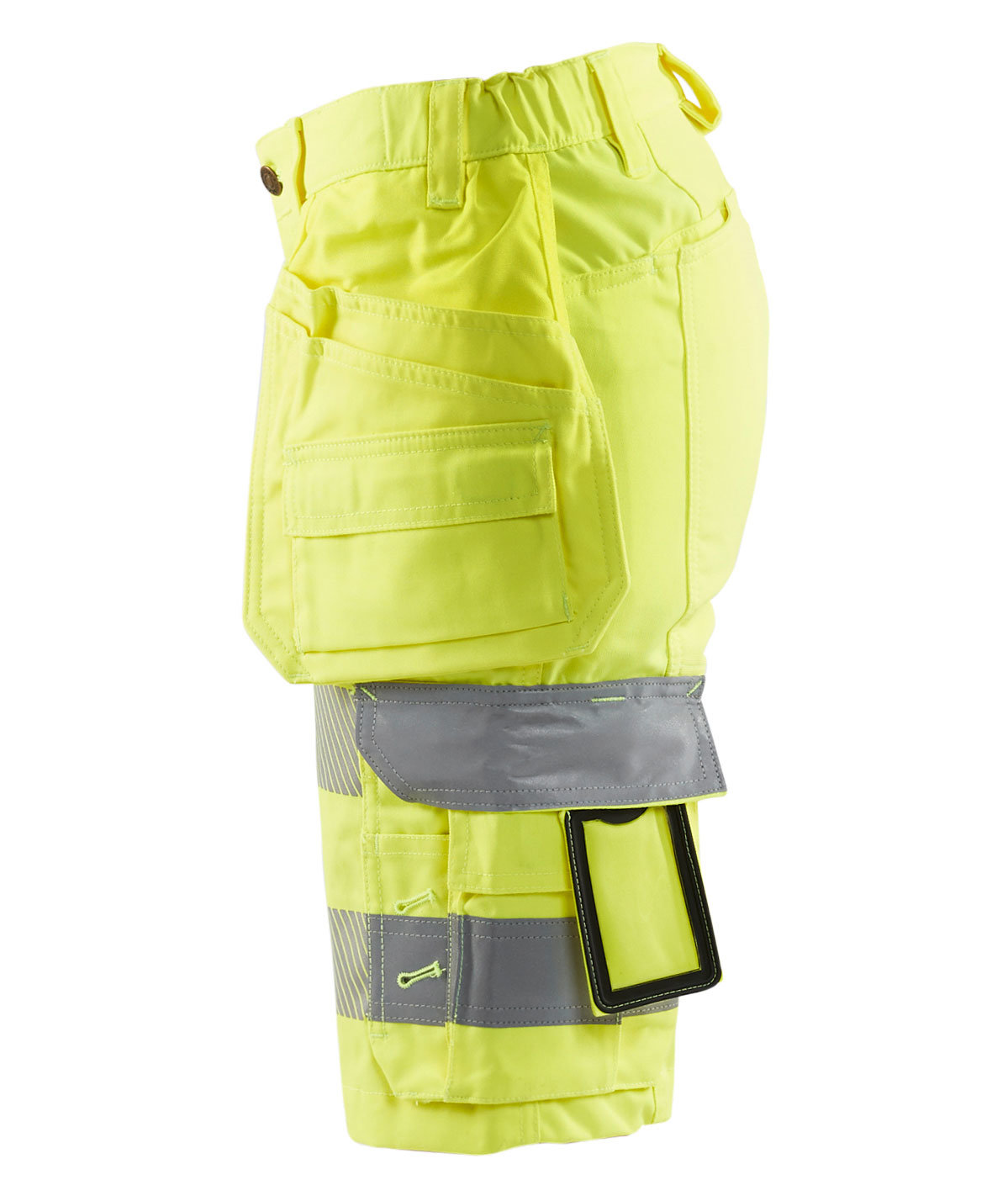 Bl&aring;kl&auml;der women's craftsman shorts, Hi-Vis Yellow, large image number 3