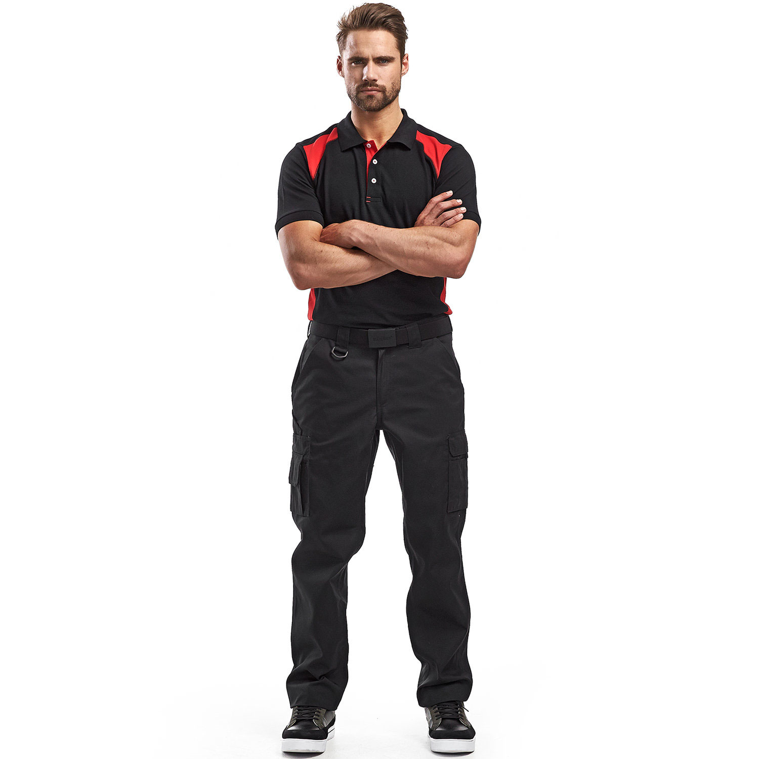 Bl&aring;kl&auml;der servicebukser 1407, Sort