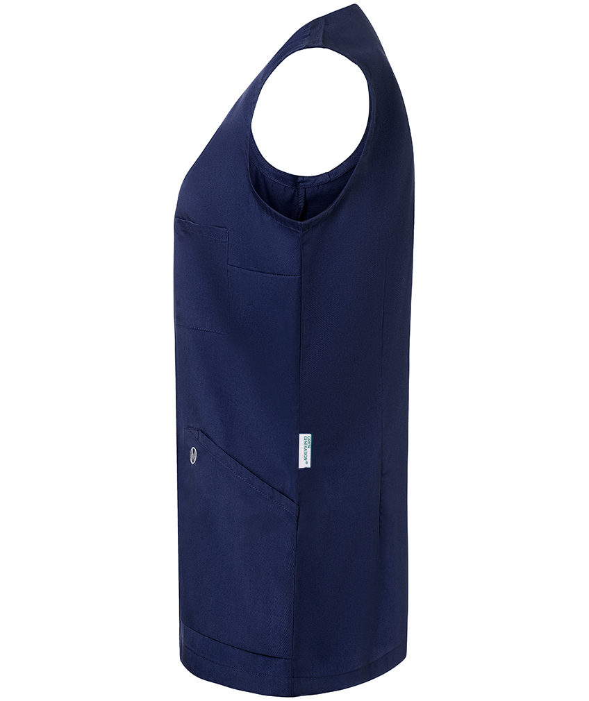 Karlowsky Essential sleeveless women's tunic, Navy, large image number 2