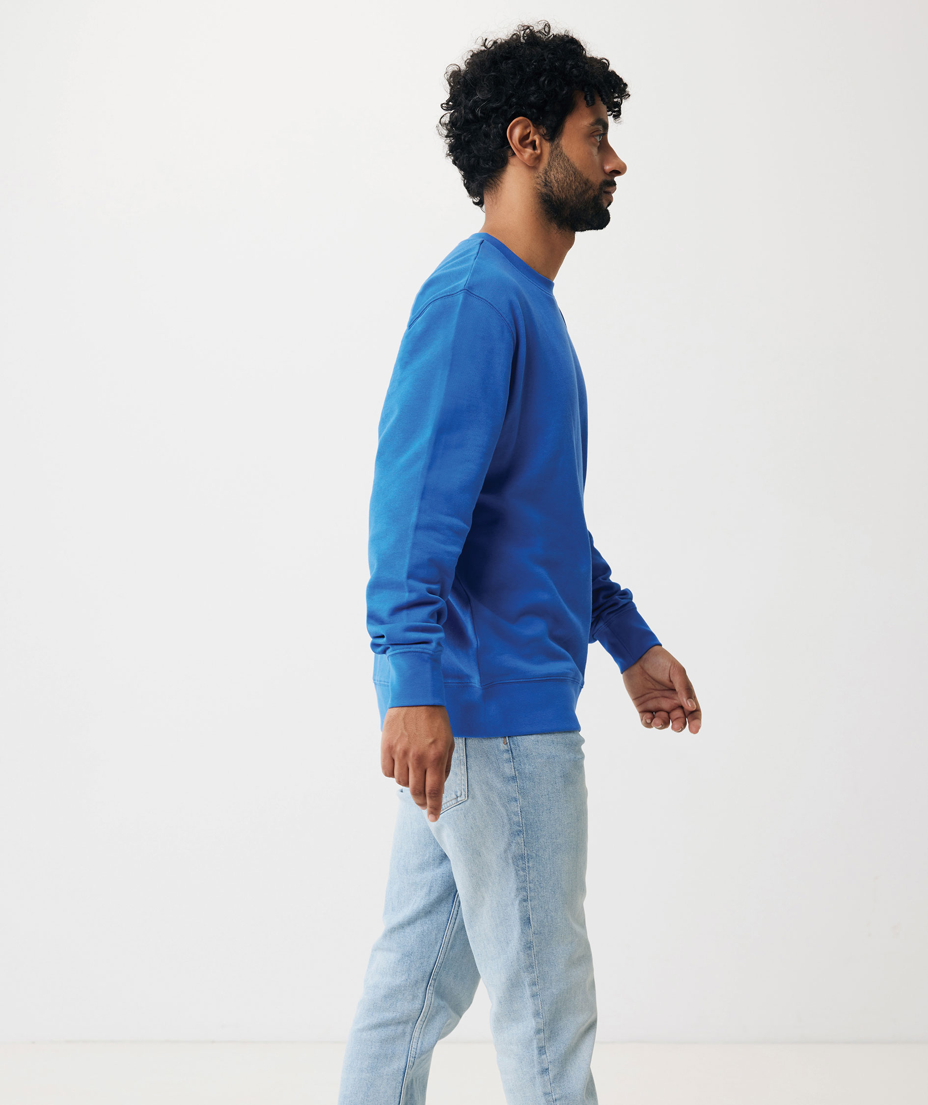 Iqoniq Etosha sweatshirt, Kongebl&aring;, large image number 4