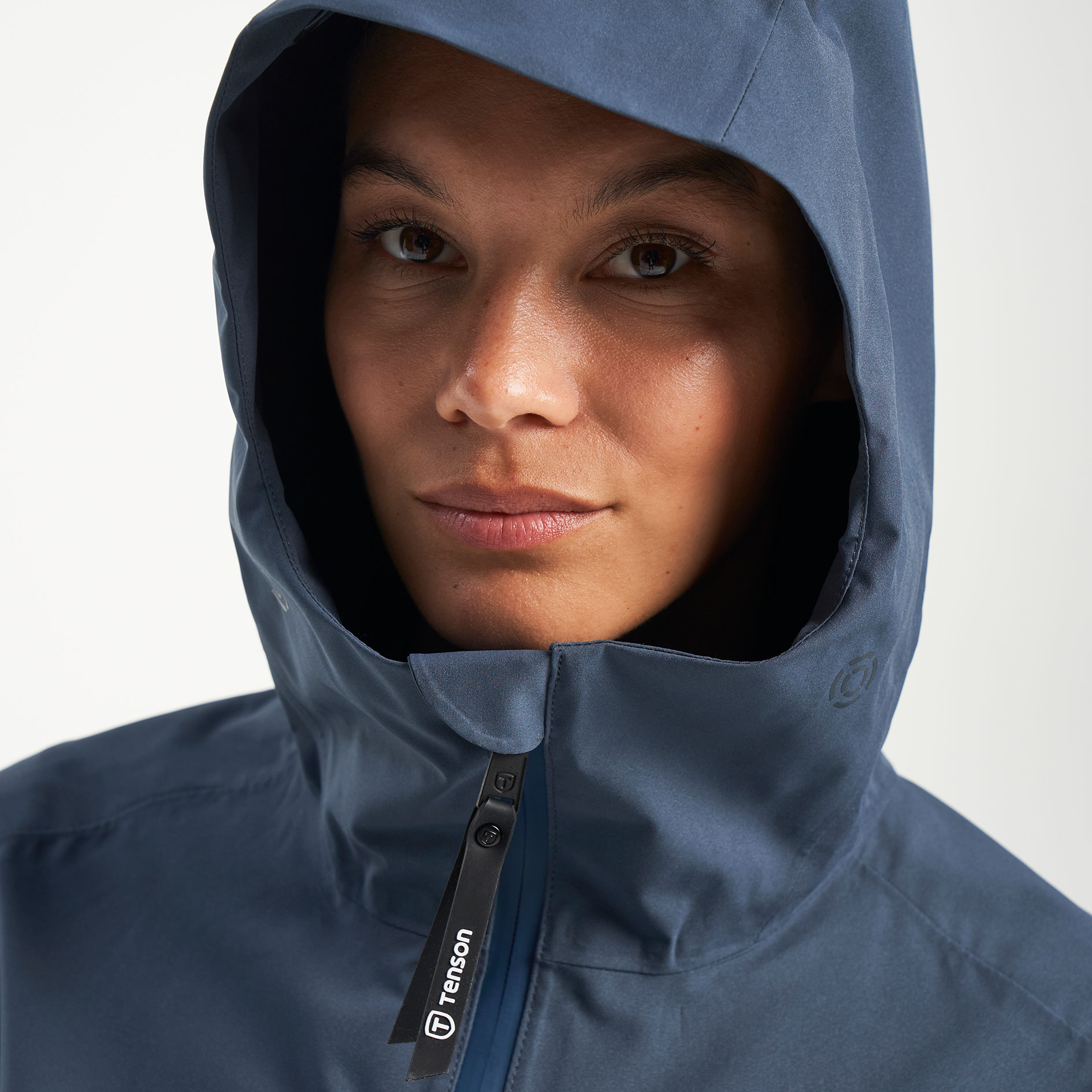 Tenson Misty dame parkas, Dark blue, large image number 5