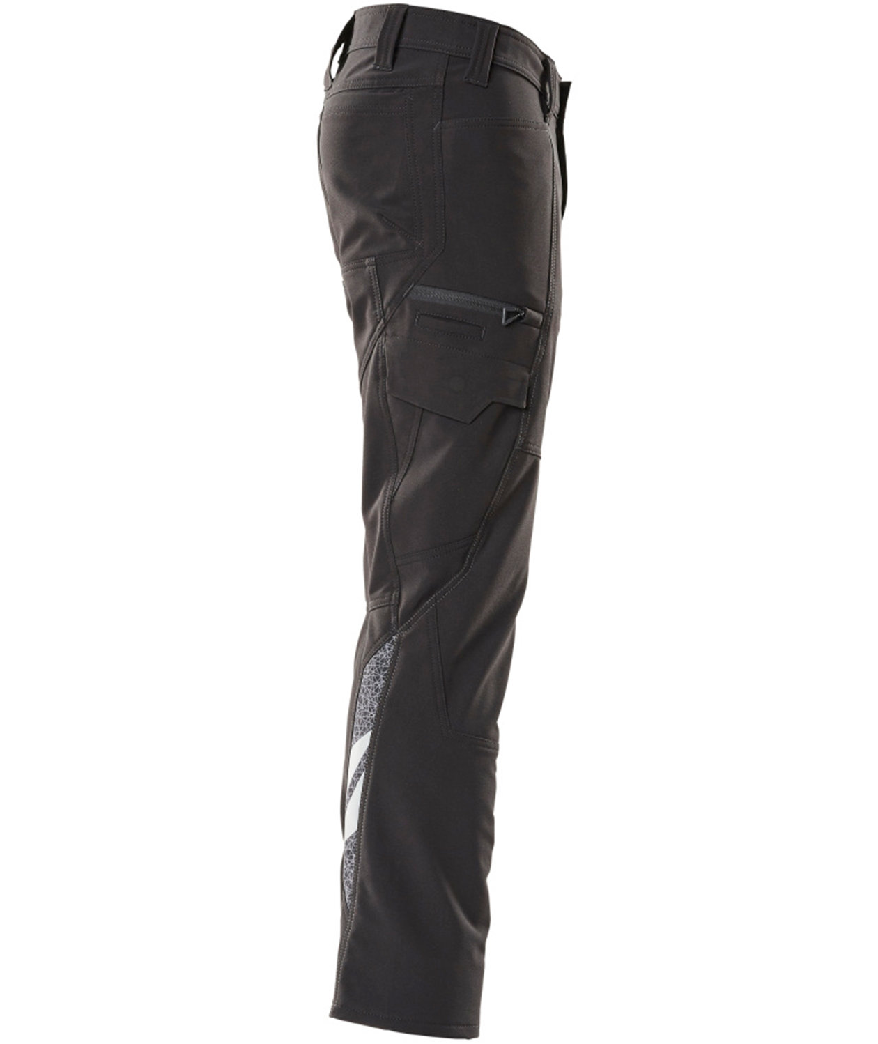 Mascot Accelerate service trousers full stretch, Black, large image number 2