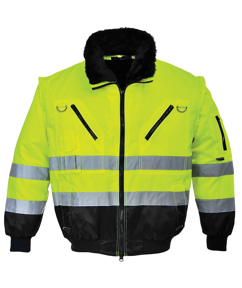 Hi-vis Gul/Sort