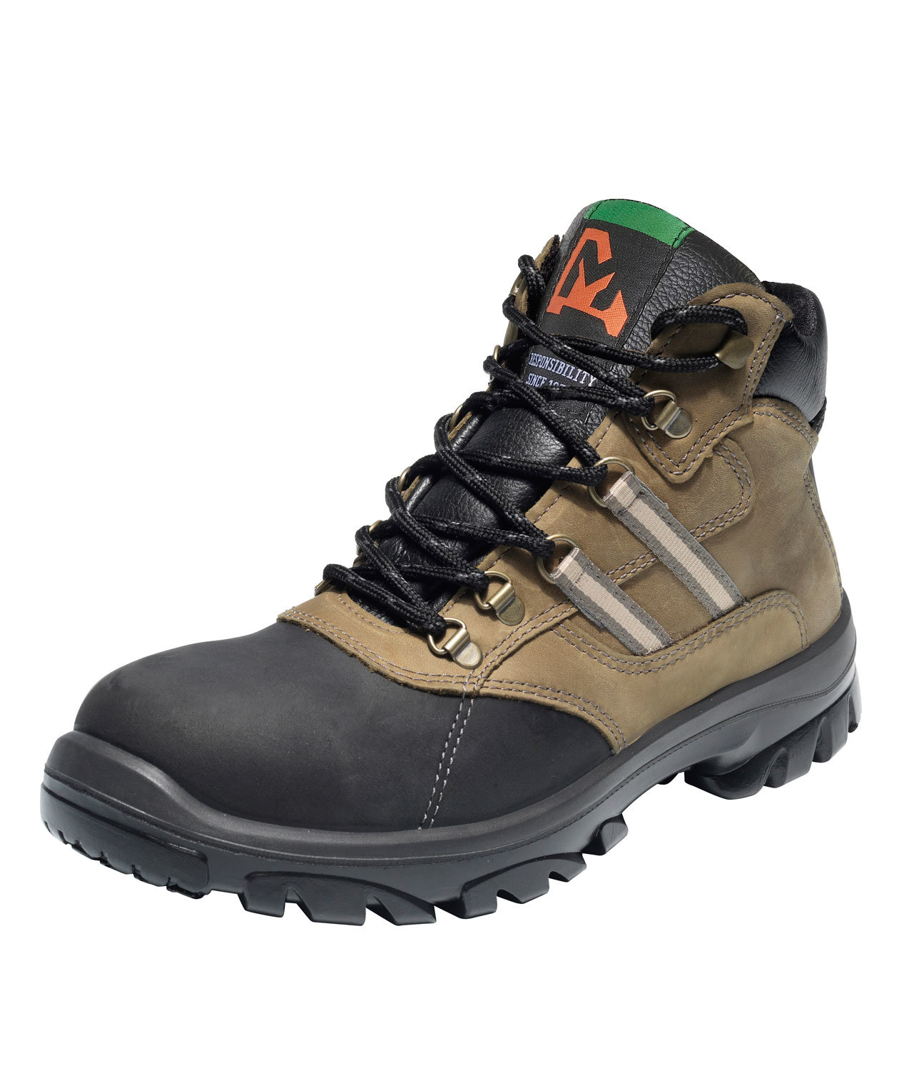 Emma Nestor D safety boots S3, Black/Brown