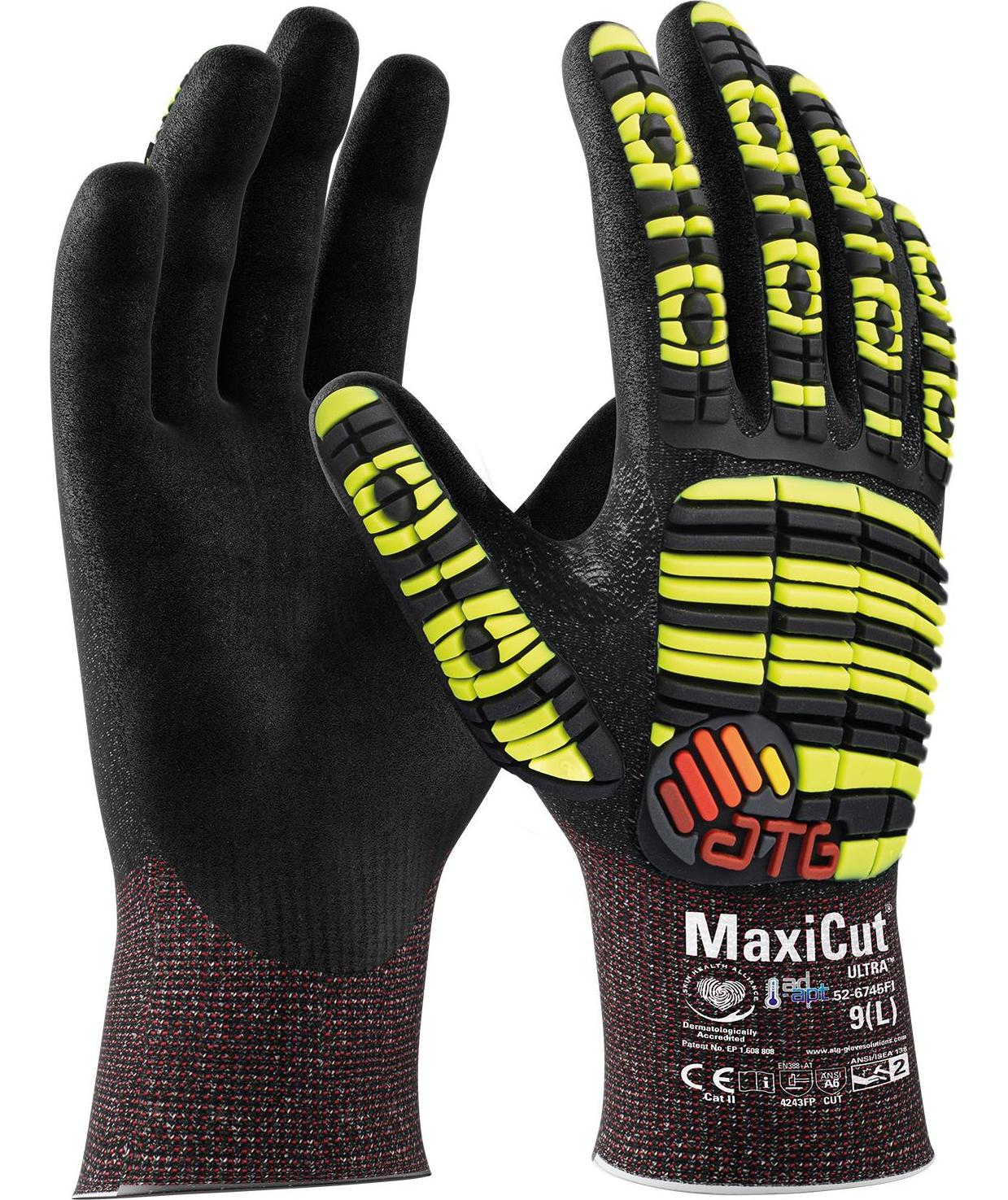 ATG MaxiCut&reg; Ultra&trade; Impact 52-6745FI Schnittschutzhandschuhe, 