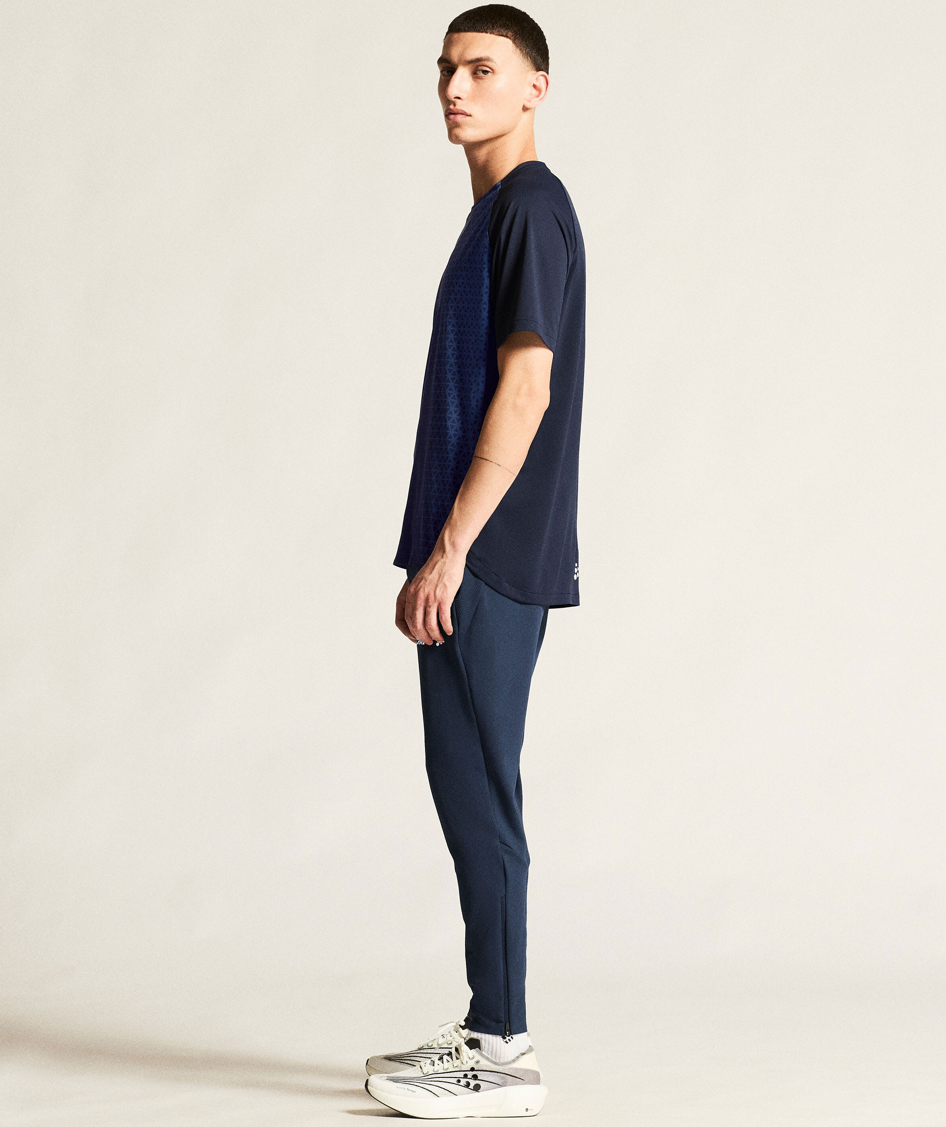 Craft Extend 2.0 Graphic T-shirt, Navy, large image number 9