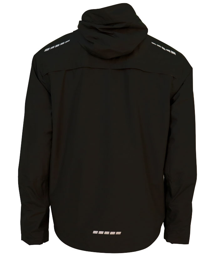 Ocean Outdoor High Performance regnjacka, Svart, large image number 1