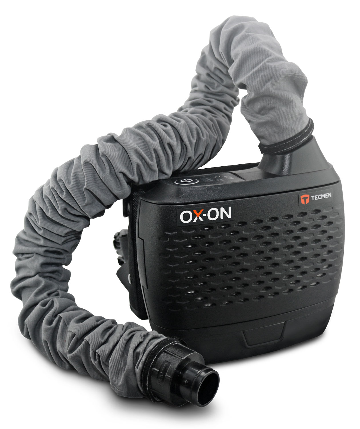 OX-ON Tecmen Powered Air Kit Comfort, Sort/Gr&aring;, Sort/Gr&aring;, large image number 1