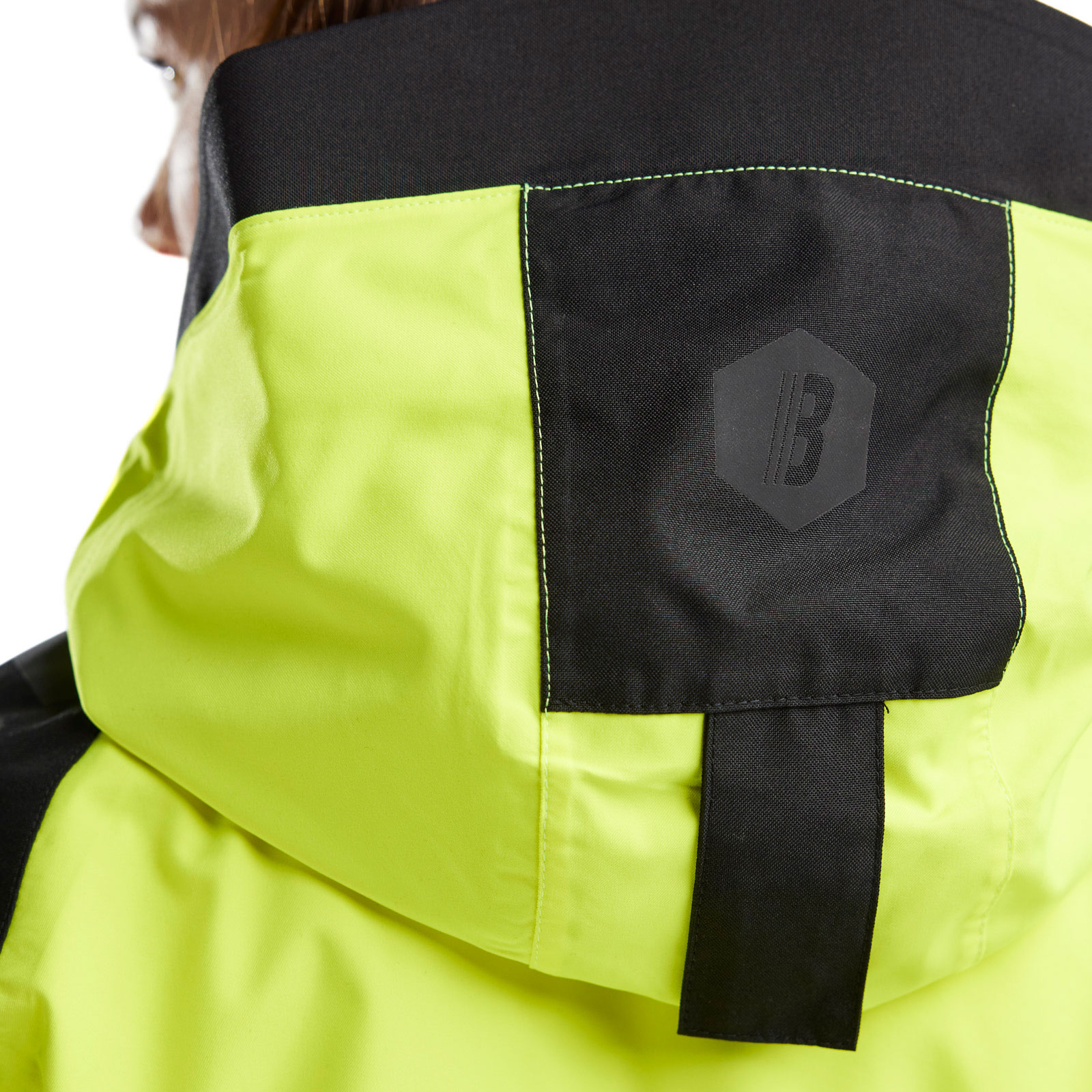 Bl&aring;kl&auml;der women's shell jacket, Hi-vis Yellow/Black, large image number 8