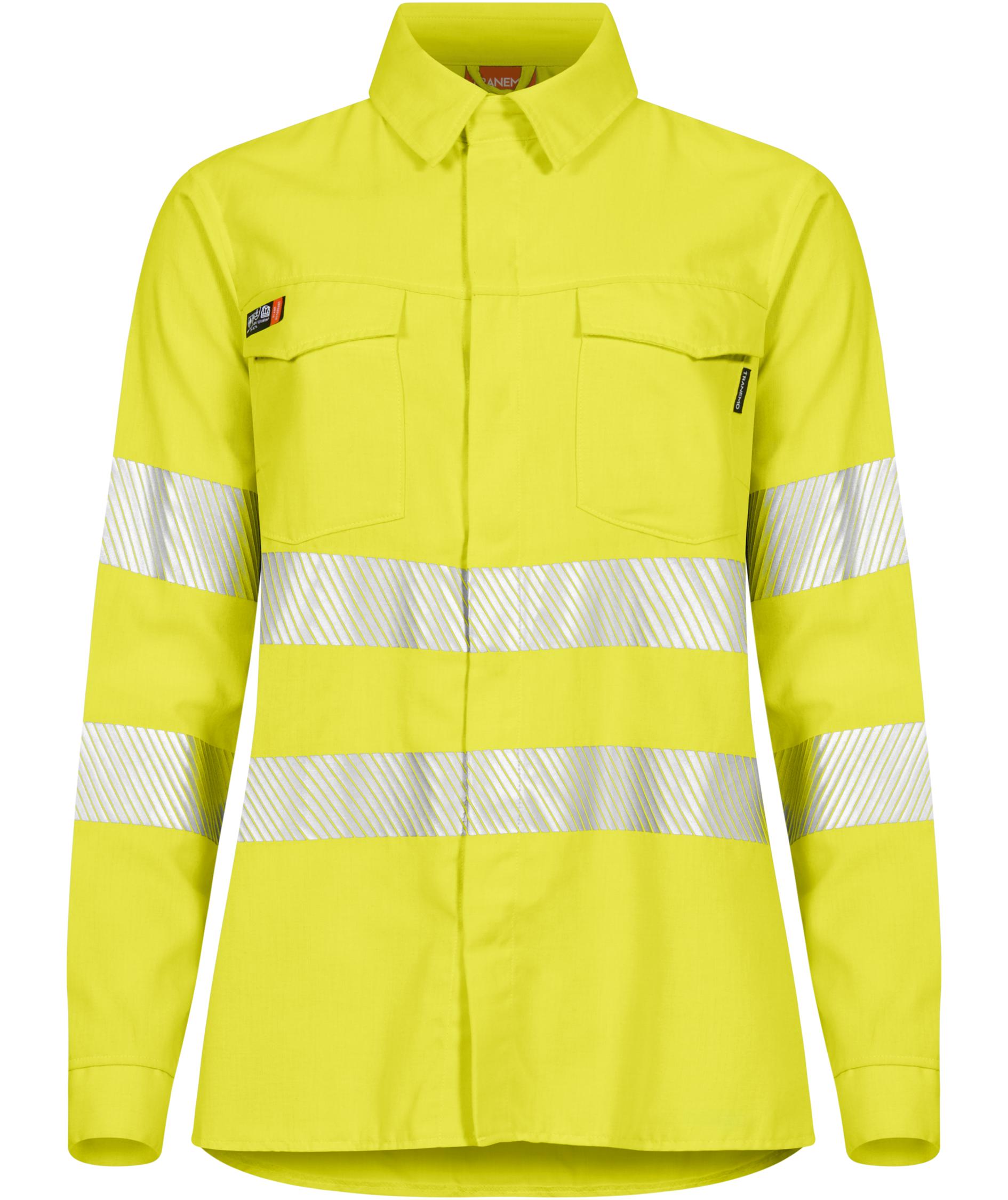 Tranemo FR Damenhemd, Hi-Vis Gelb