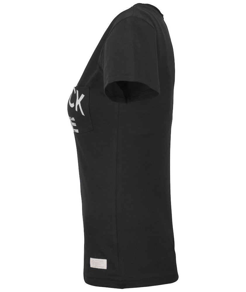 Cutter & Buck Pacific City T-shirt dam, Black print, large image number 3