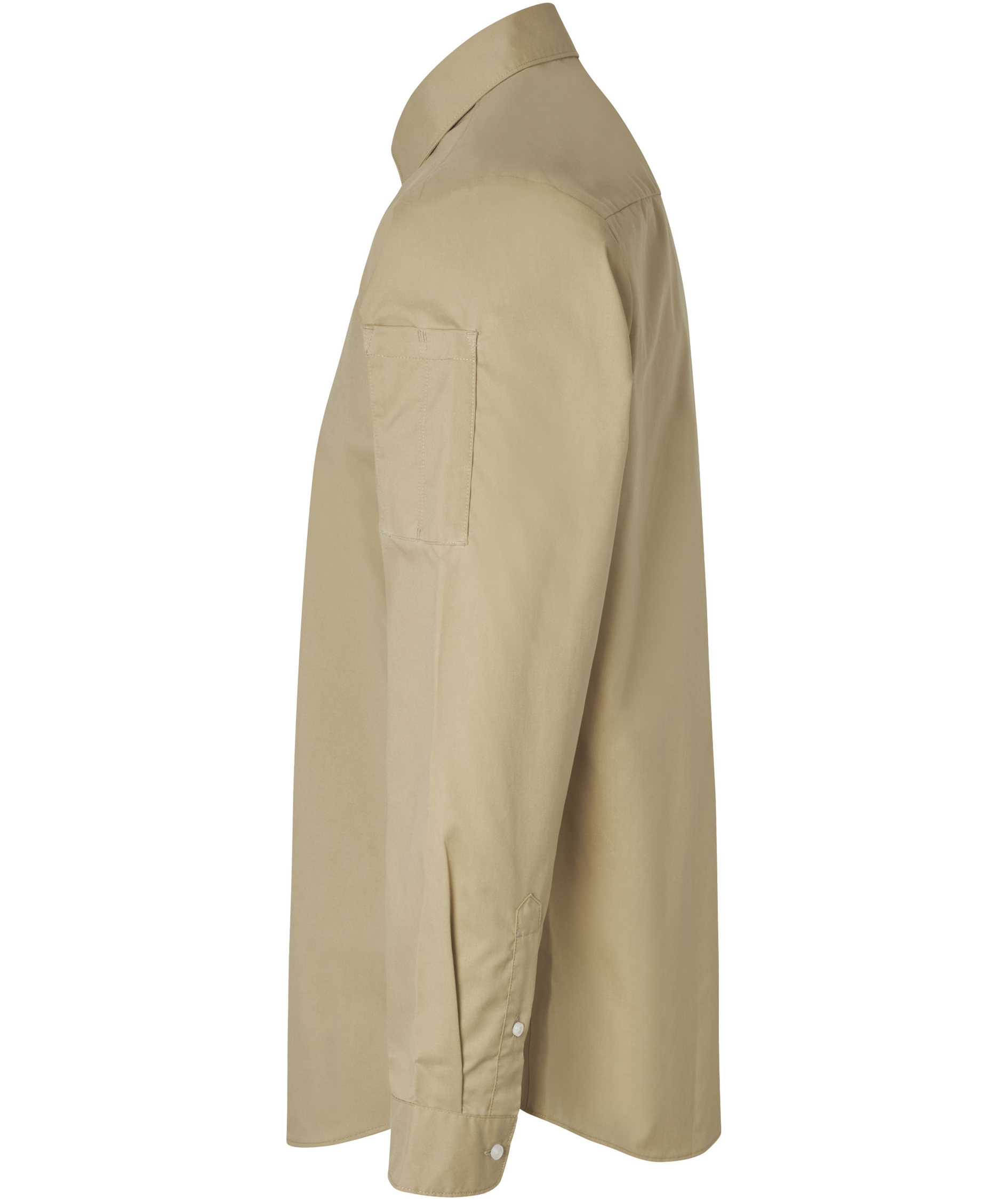 Seven Seas Poplin Regular fit shirt, Sand, large image number 2