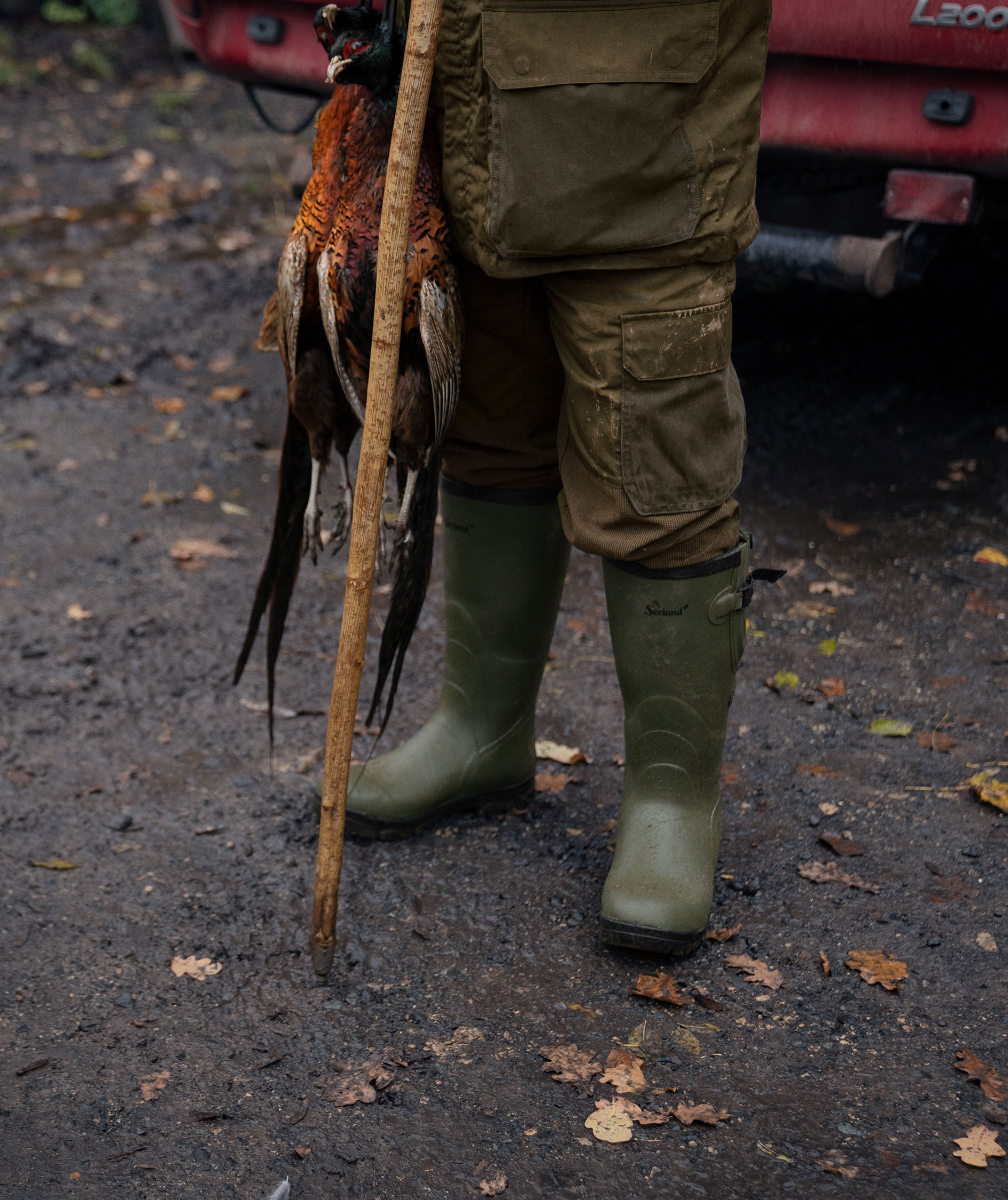 Seeland Key-Point Elements Hose, Pine Green/Dark Brown
