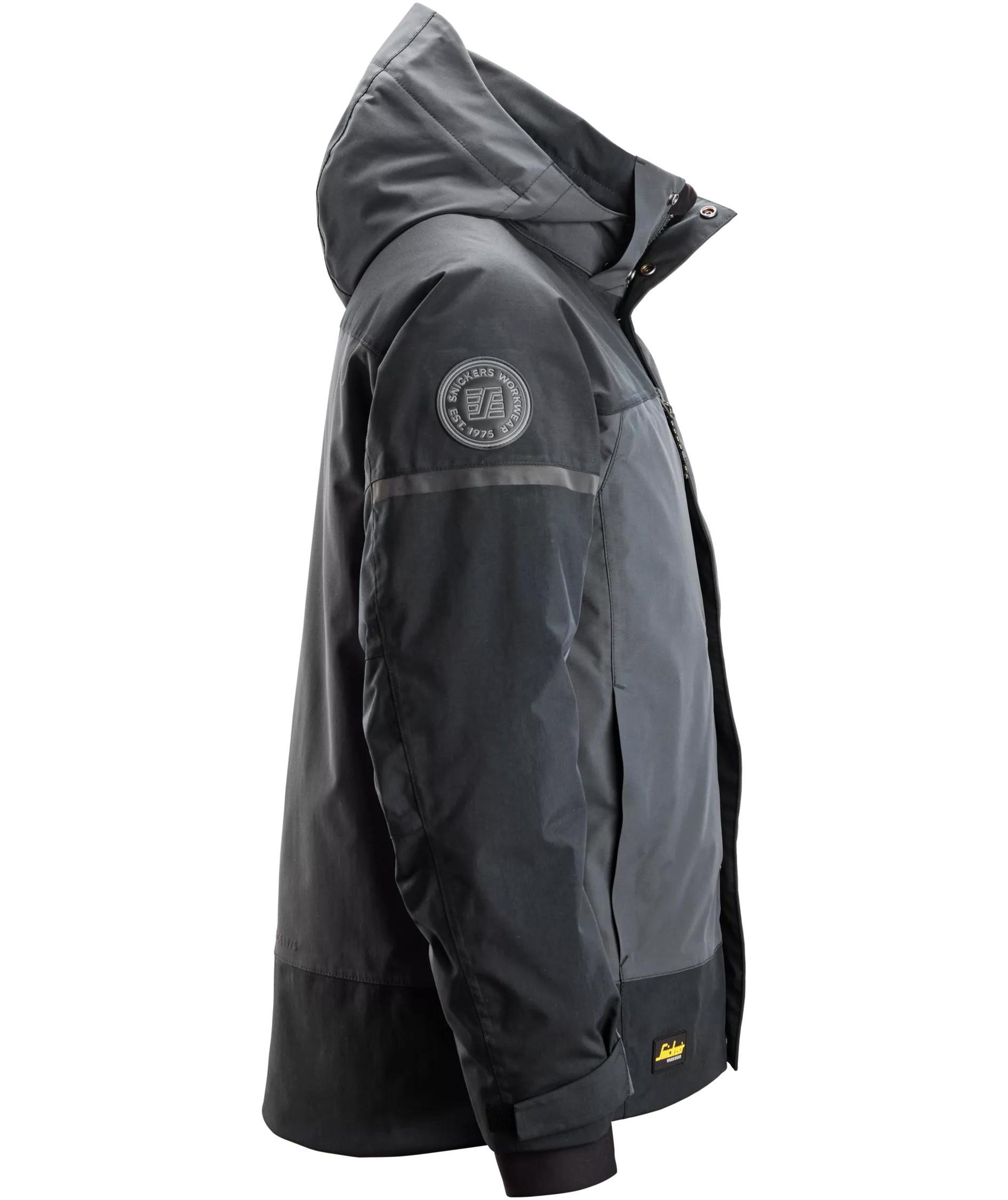 Snickers AllroundWork vinterjacka 1112, Steel Grey/Dark Steel Grey, large image number 4