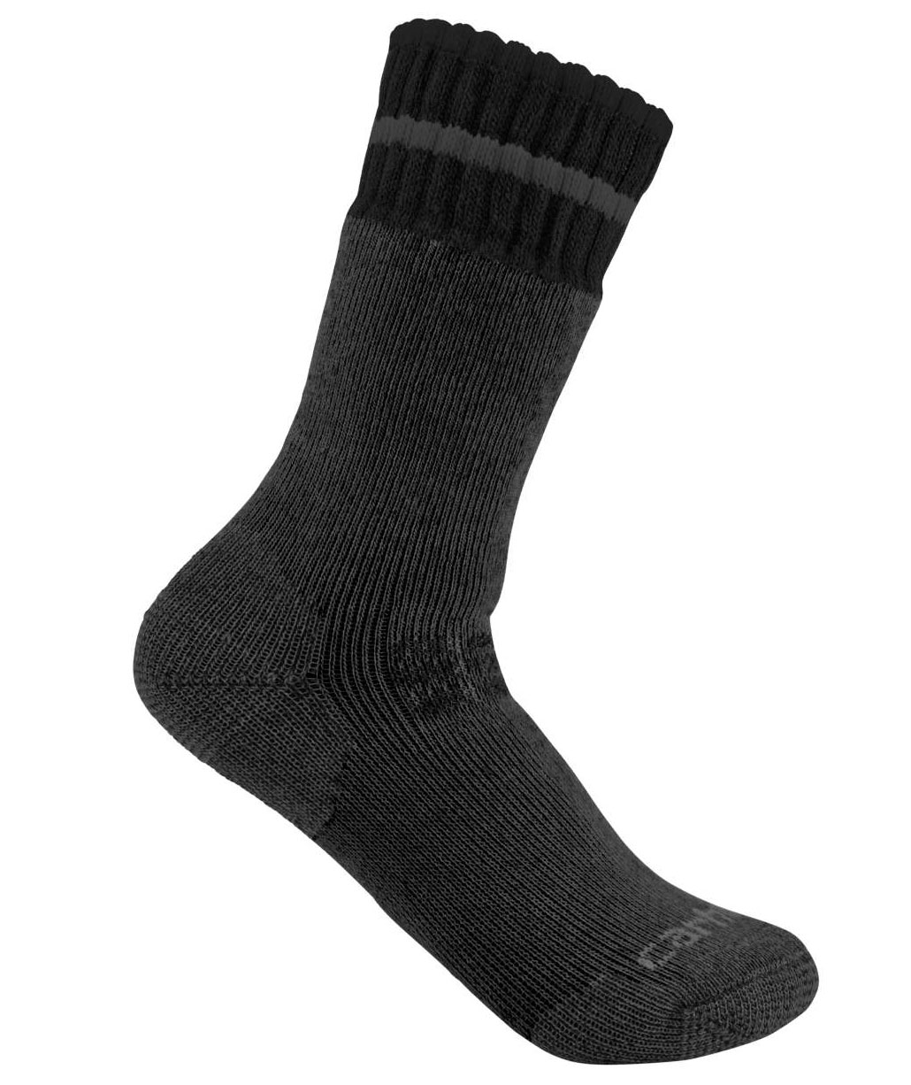 Carhartt st&oslash;vlesokker med ull, Svart