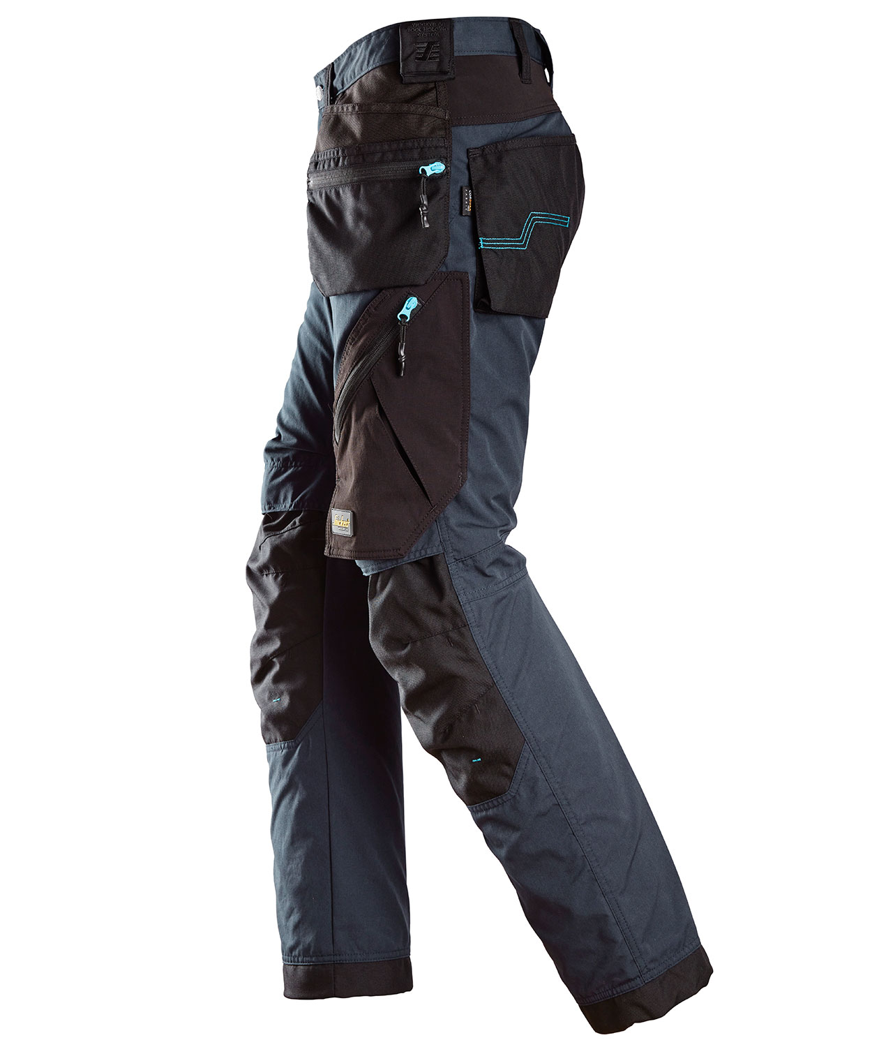 Snickers LiteWork 37.5&reg; craftsman trousers 6210, Marine Blue/Black, large image number 4