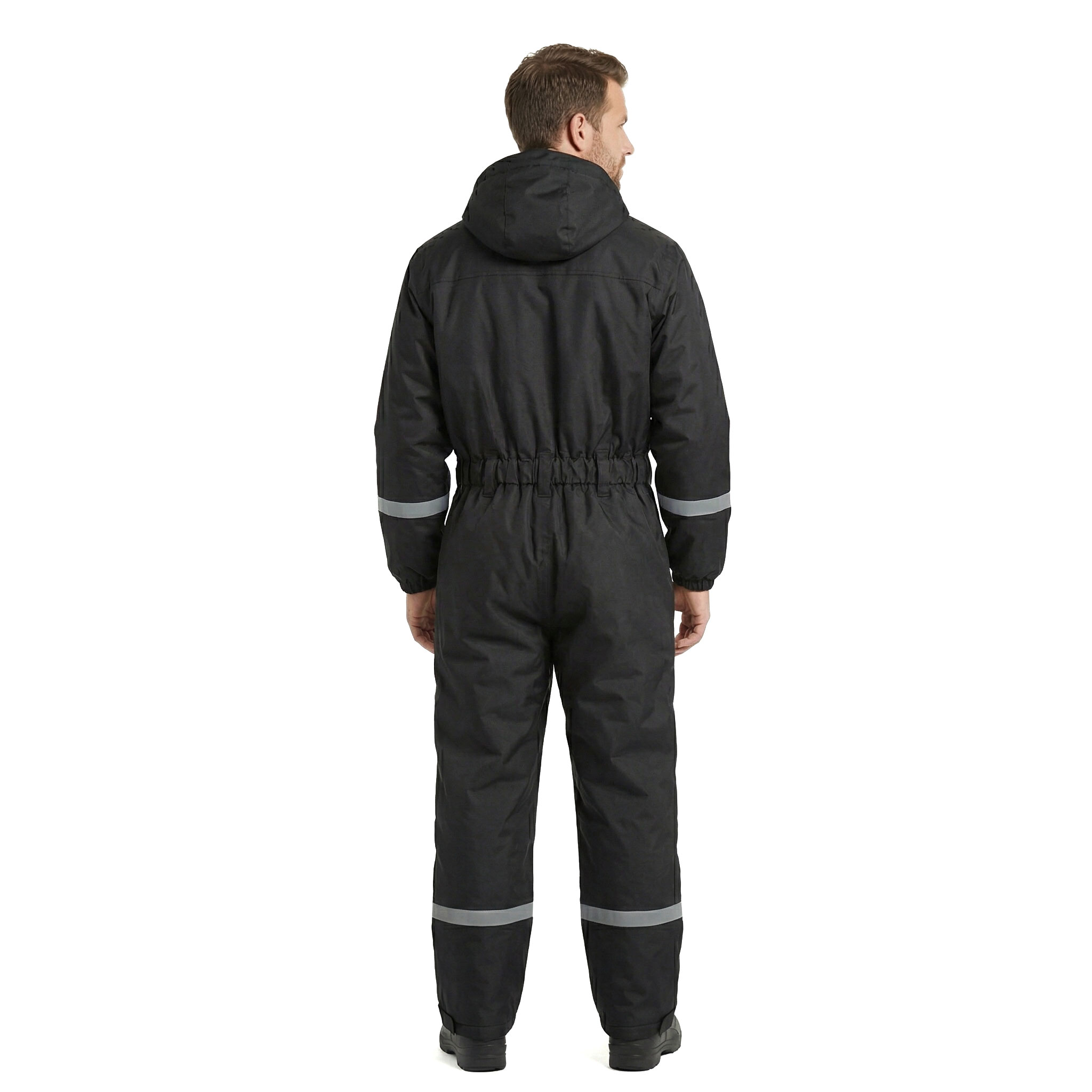 Westborn Basic thermal coveralls, Black, large image number 2