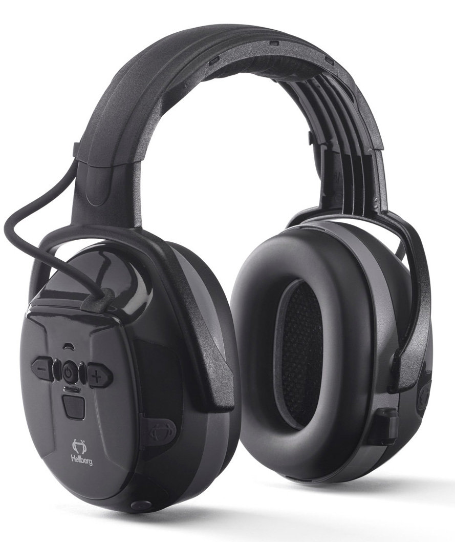 Hellberg Xstream h&oslash;rev&aelig;rn med Bluetooth, Sort