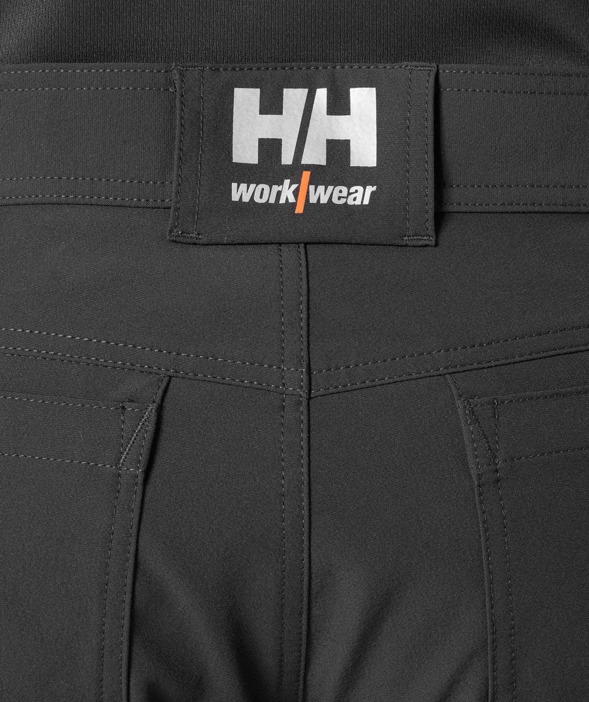 Helly Hansen Alna 4X cargo servicebyxa full stretch, Varsel Gul/Ebony, large image number 5