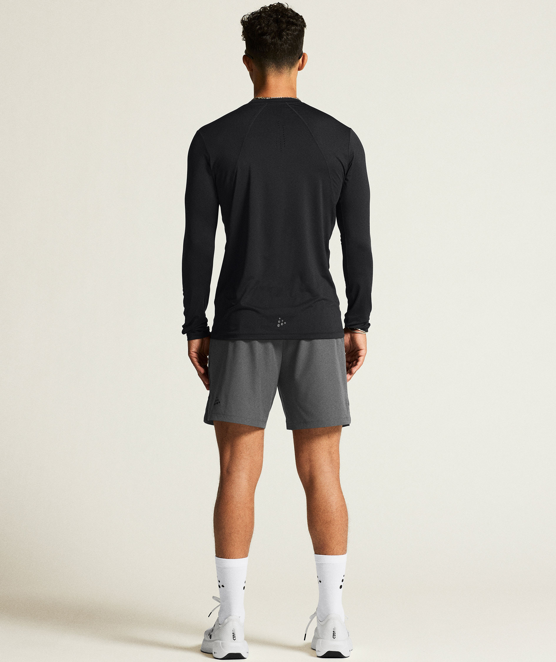 Craft ADV Essence lang&aelig;rmet T-shirt, Black, large image number 4