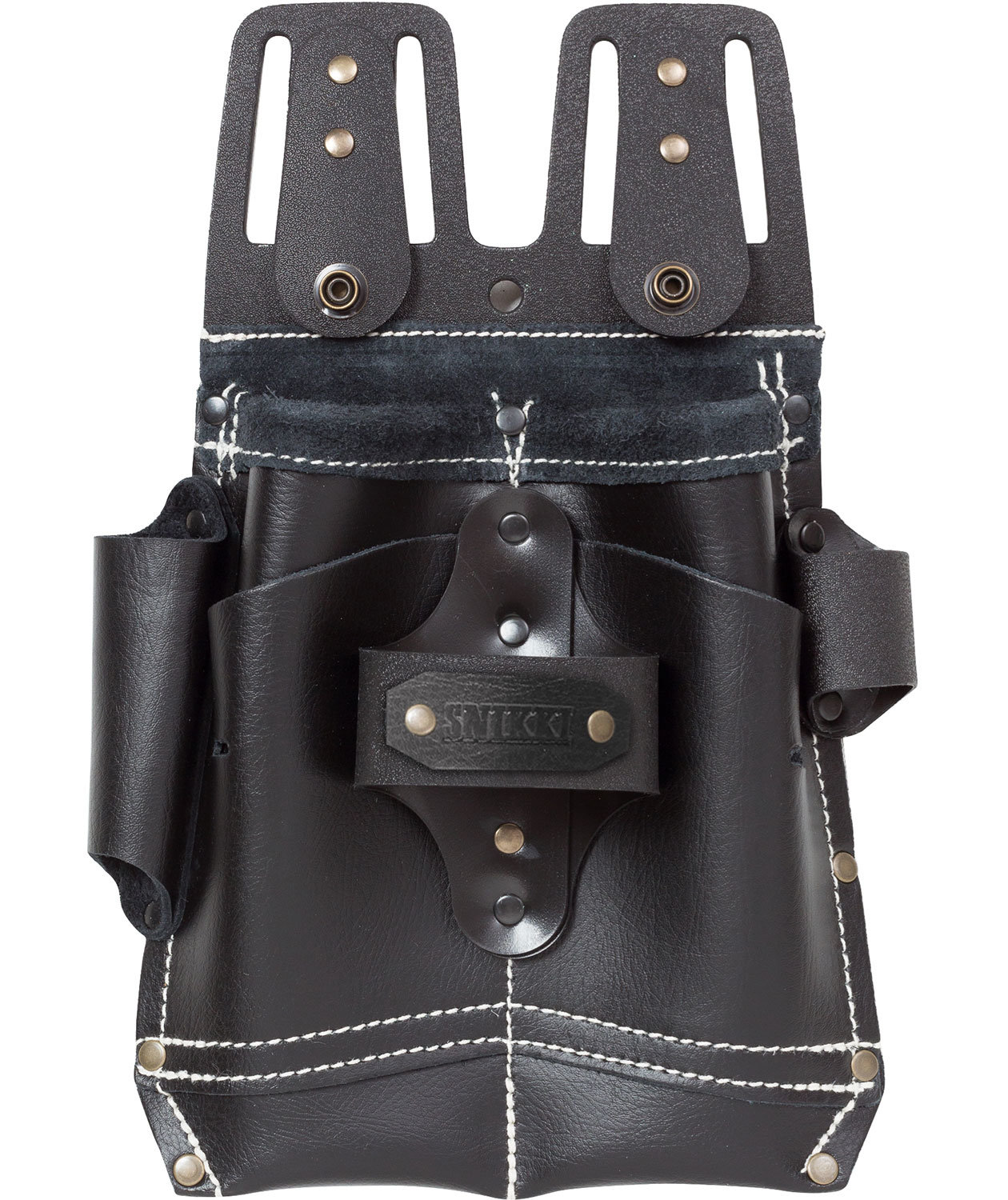 Fristads v&aelig;rkt&oslash;jsholder i spaltl&aelig;der 9300, Sort, Sort, large image number 0