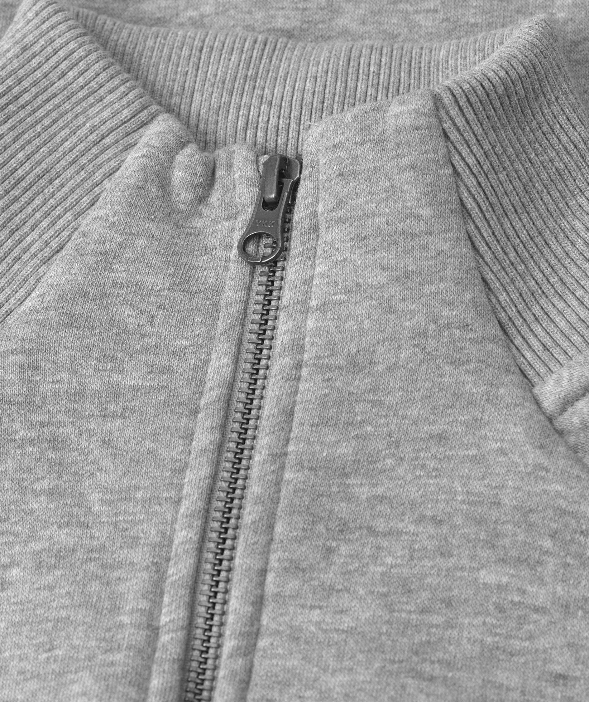 ID Cardigan mit Rei&szlig;verschluss, Grau Melange, large image number 3