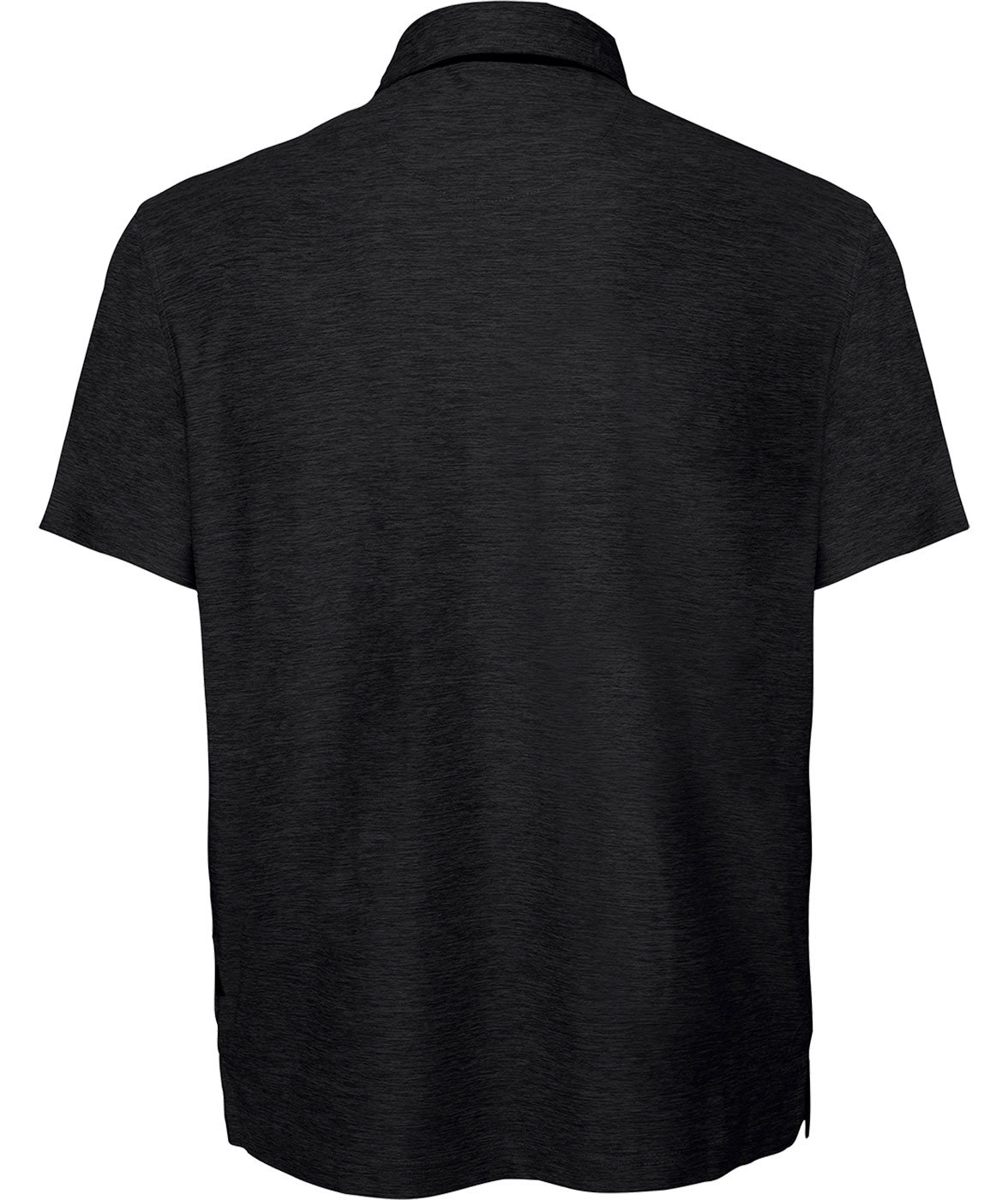 Pitch Stone polo T-skjorte, Black melange, large image number 2