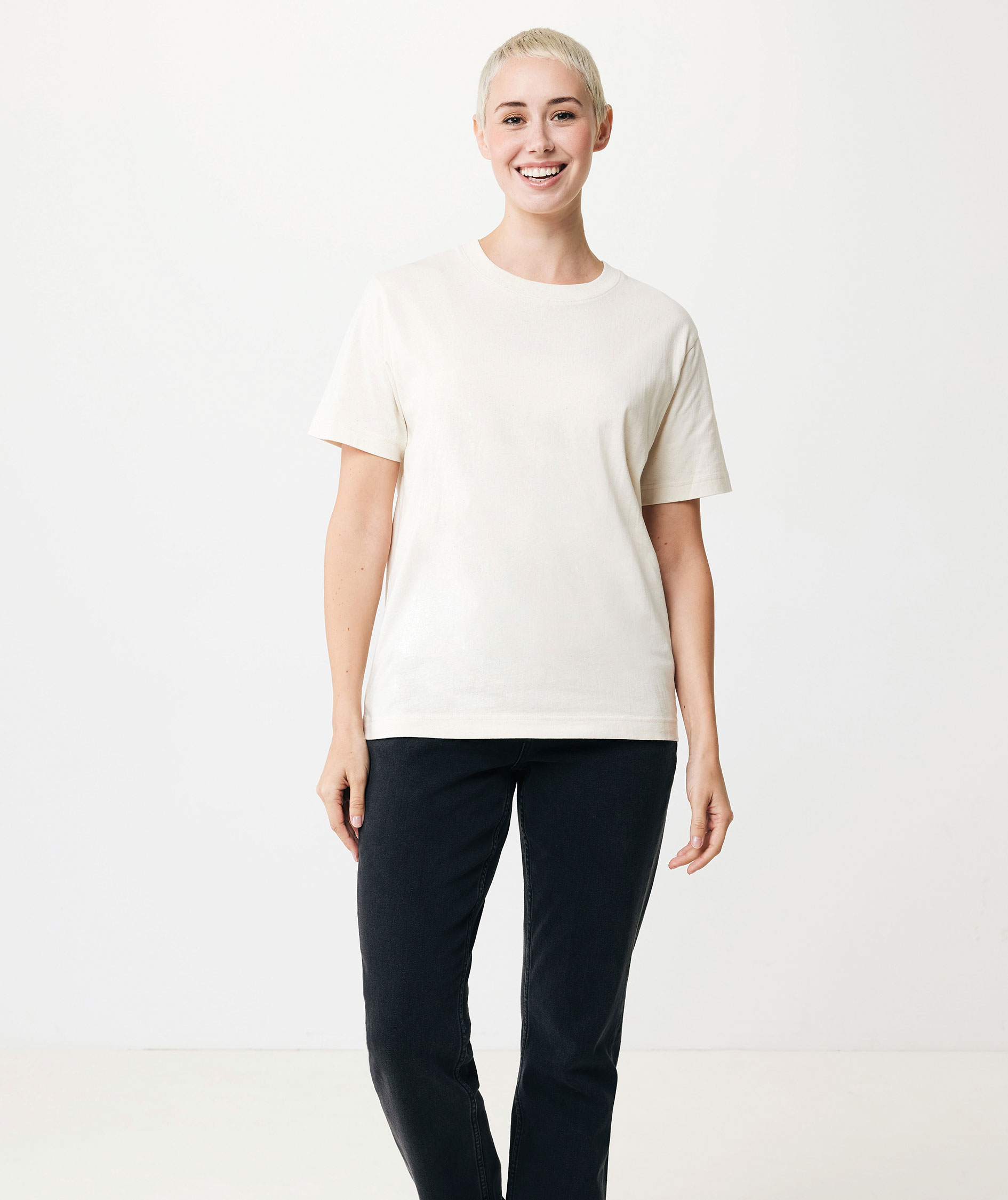 Iqoniq Kakadu T-shirt, Natural Raw, large image number 12