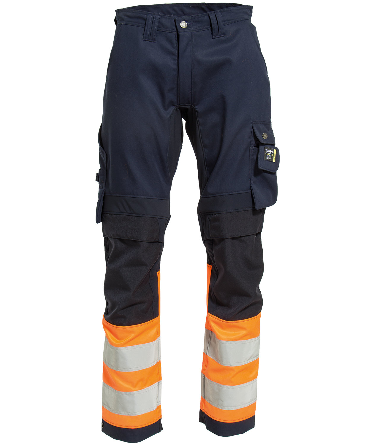 Tranemo Vision HV arbeidsbukse, Marine/Hi-Vis Oransje, large image number 0