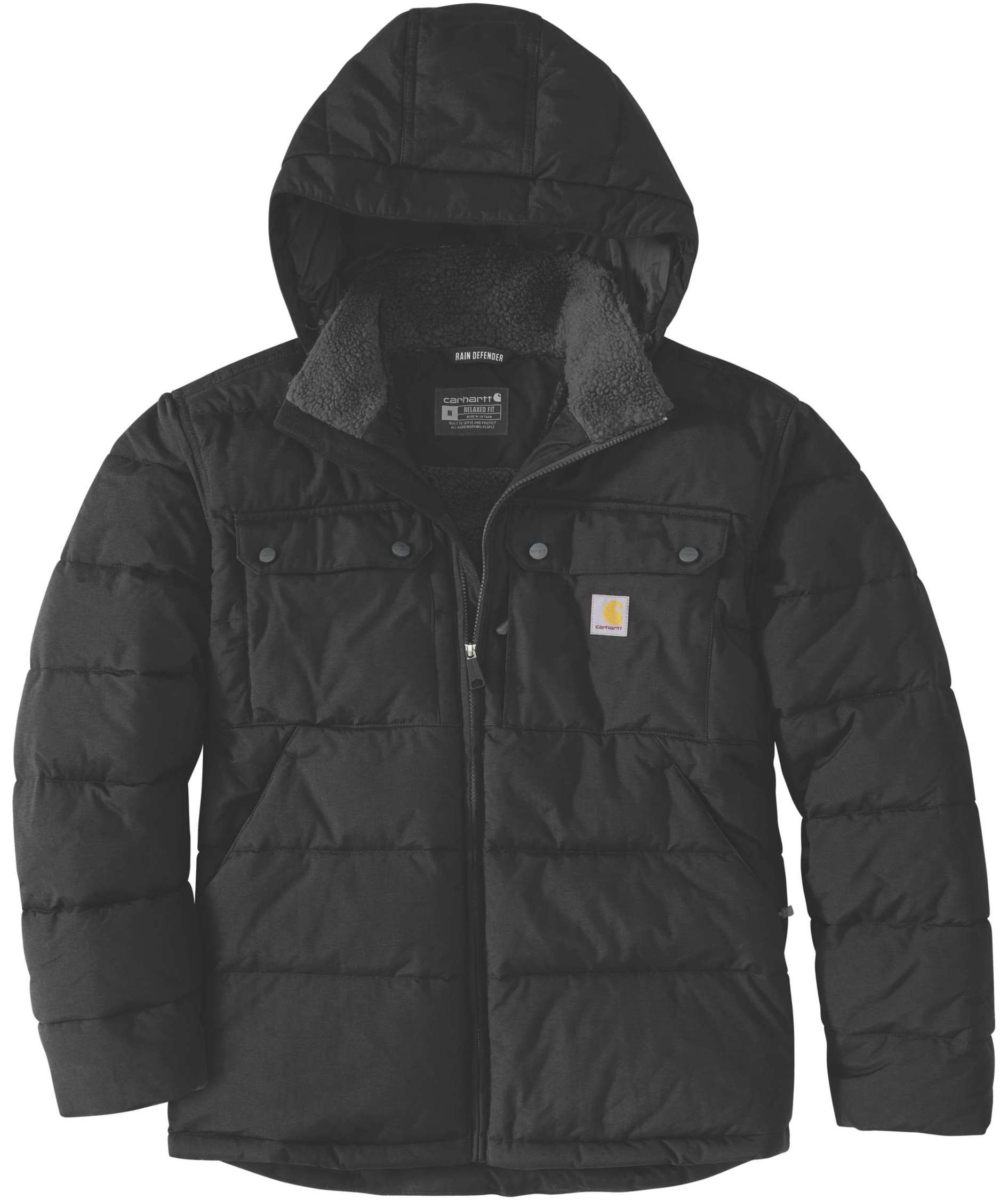 Carhartt Montana vadderad jacka, Black