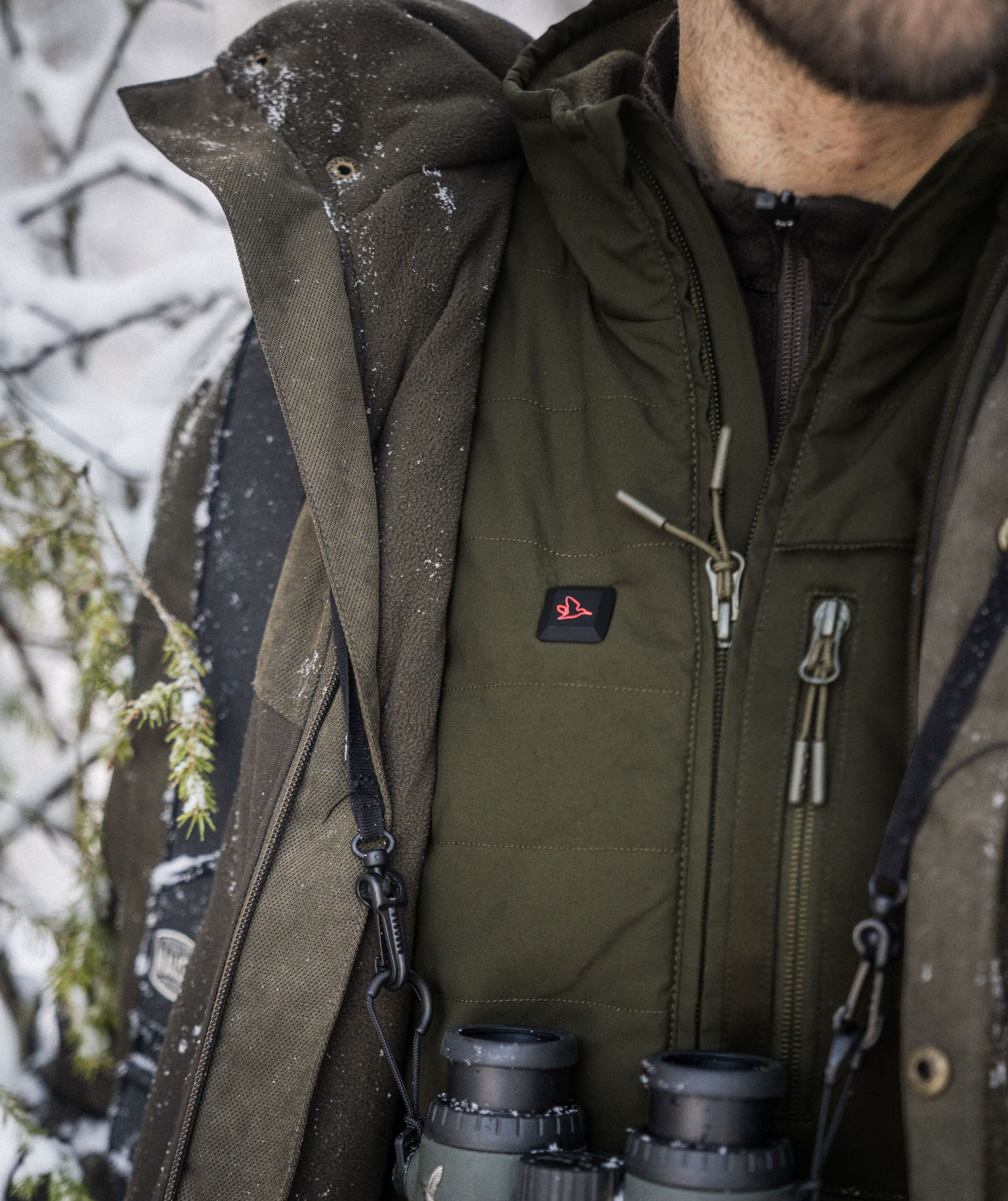 Seeland Celsius Heat quilted vest, Pine green, large image number 7