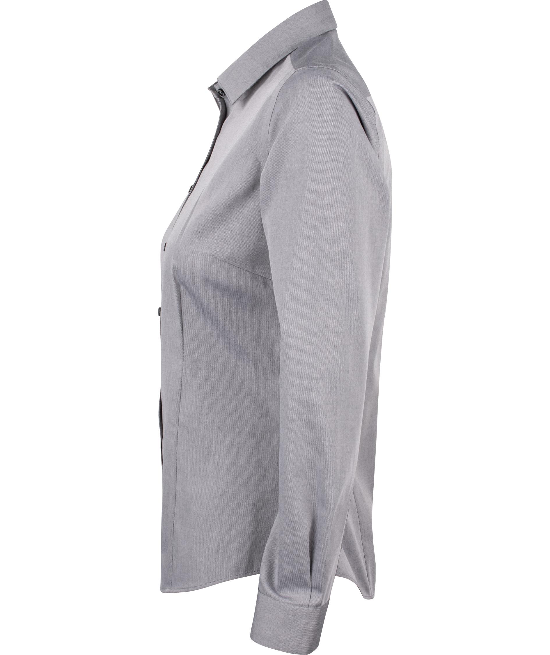 J. Harvest & Frost Twill Yellow Bow 50 lady fit skjorte, Gr&aring;, large image number 2