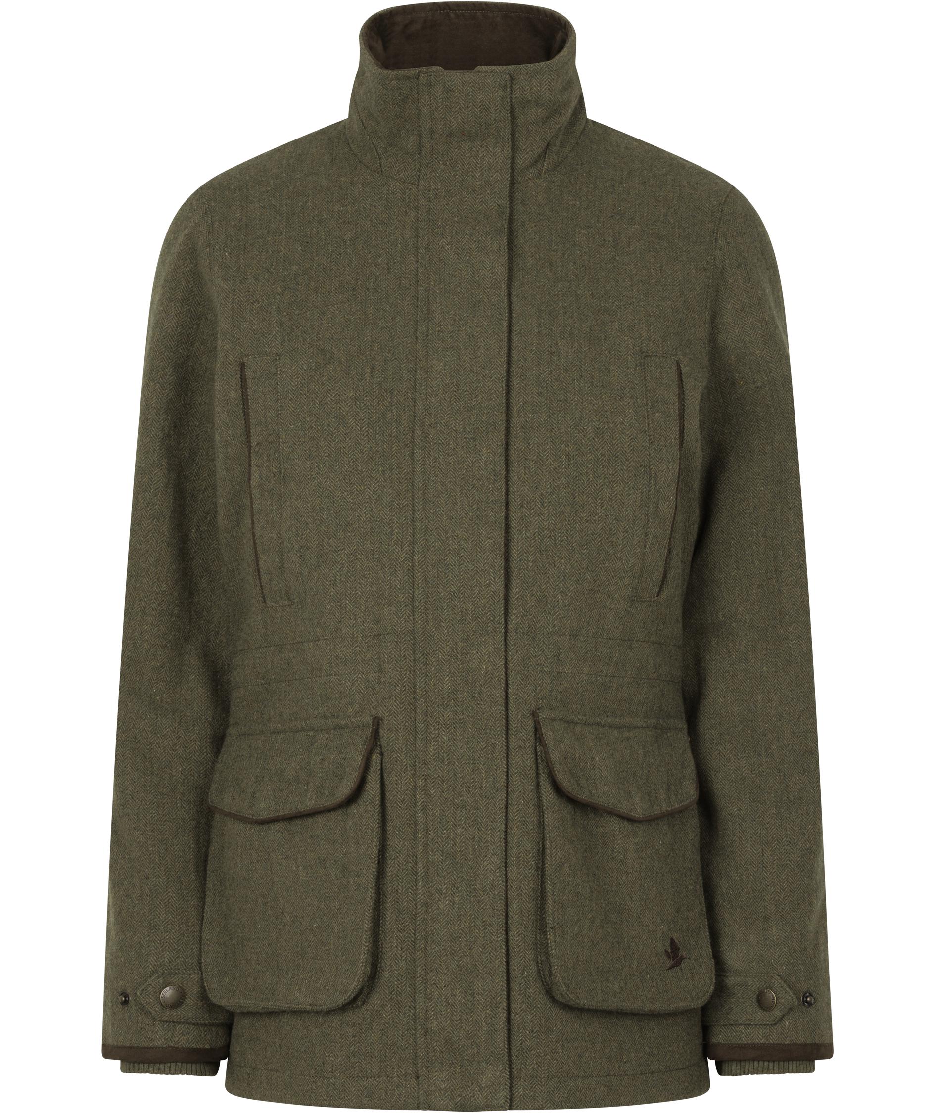 Seeland Hillside Harriet parkas med ull dam, Moss green