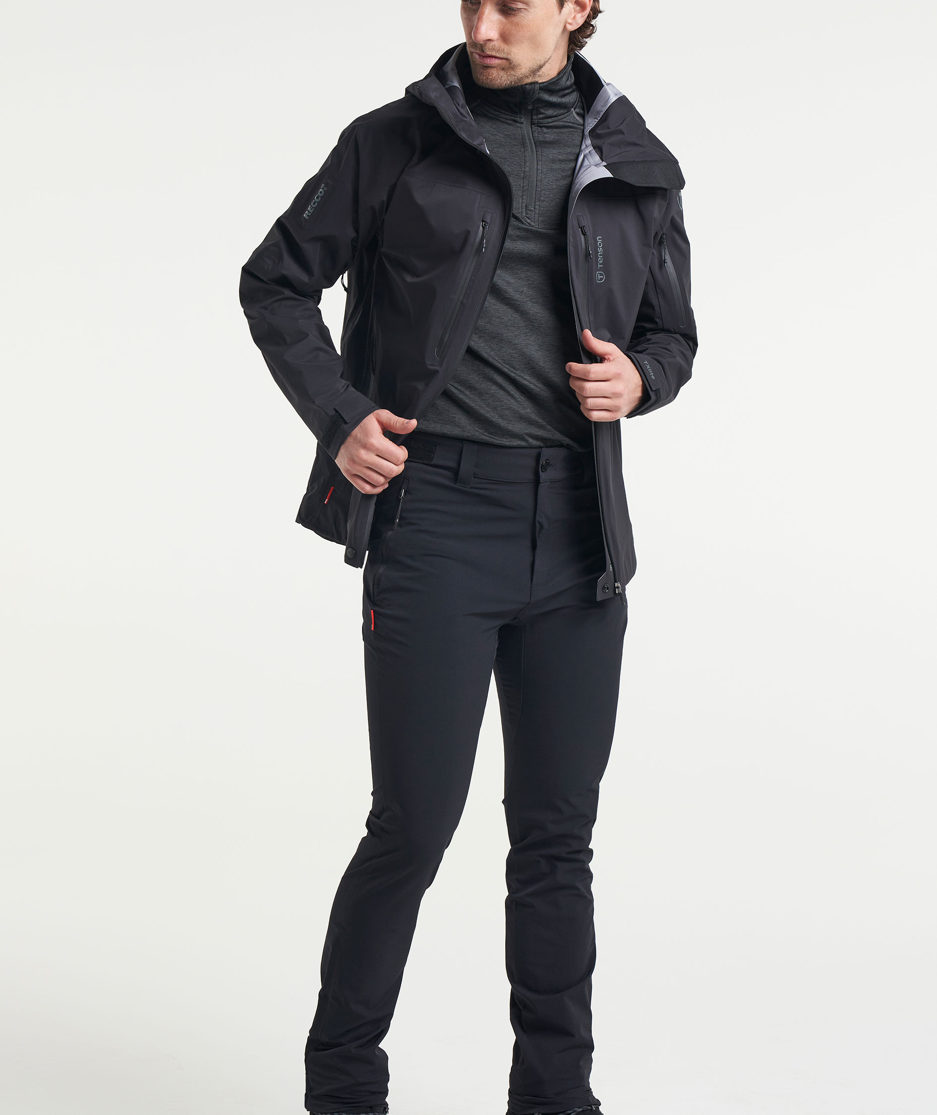 Tenson Adventure bukse, Black, large image number 1