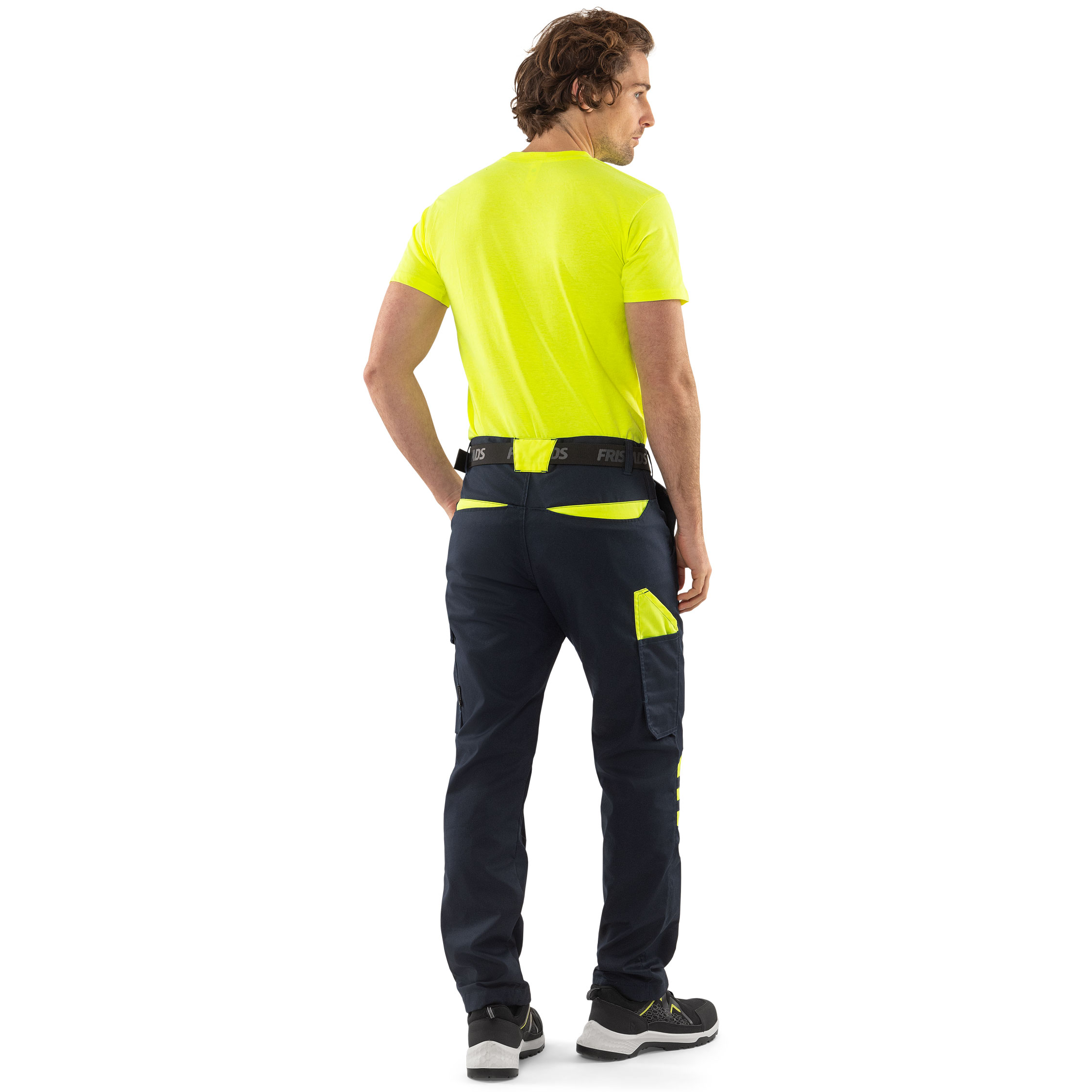 Fristads Acode T-skjorte 1911, Lys gul, large image number 2