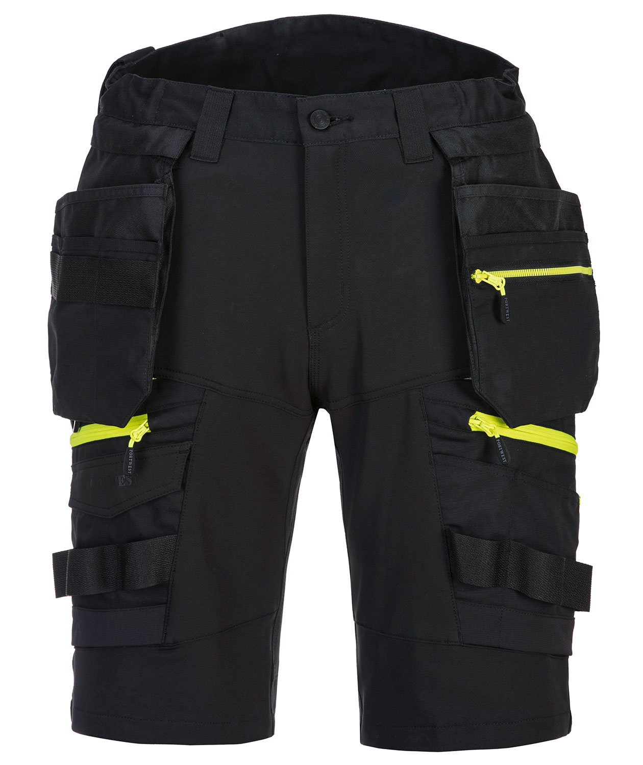 Portwest DX4 hantverksshorts full stretch, Svart