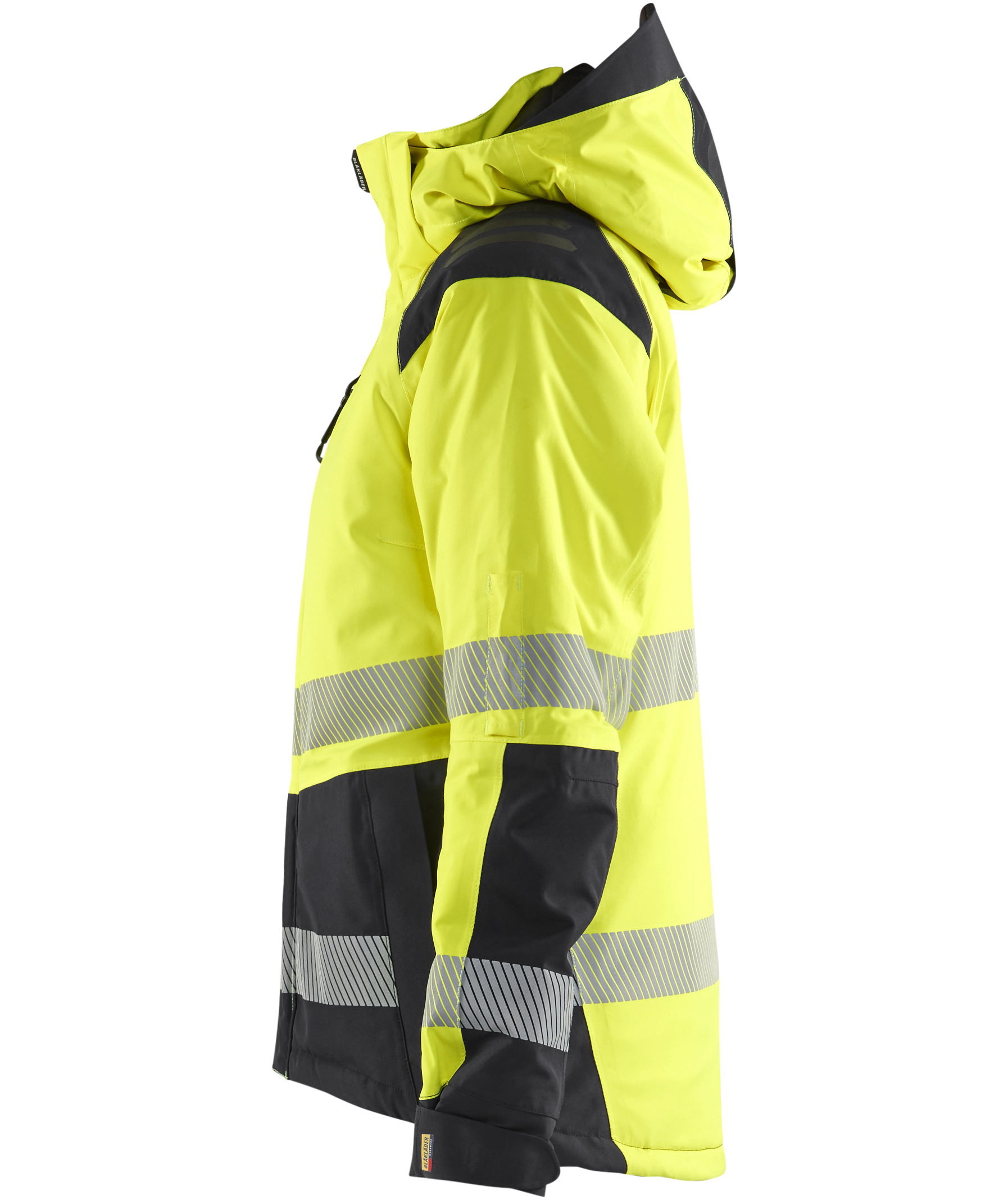 Bl&aring;kl&auml;der women's winter jacket, Hi-vis Yellow/Black, large image number 4