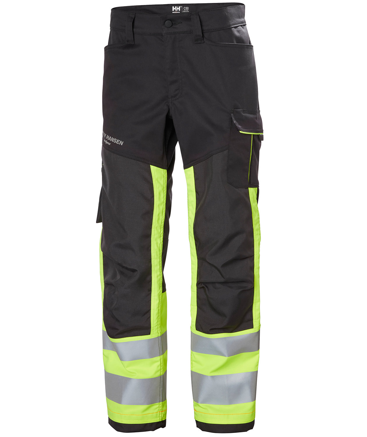 Helly Hansen Alna 2.0 arbeidsbukse, Hi-vis gul/charcoal