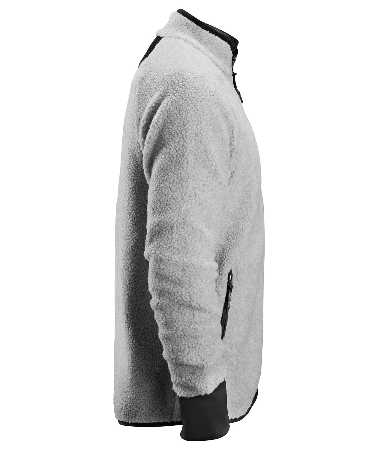 Snickers AllroundWork fiberpelsjakke 8021, Gr&aring;meleret/sort, large image number 3