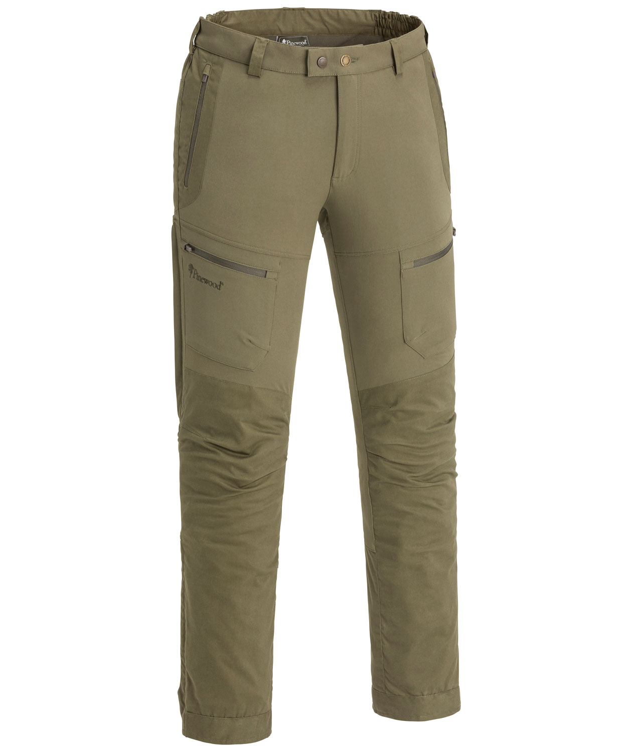 Pinewood Finnveden Hybrid bukser, Hunting Olive, Hunting Olive, swatch