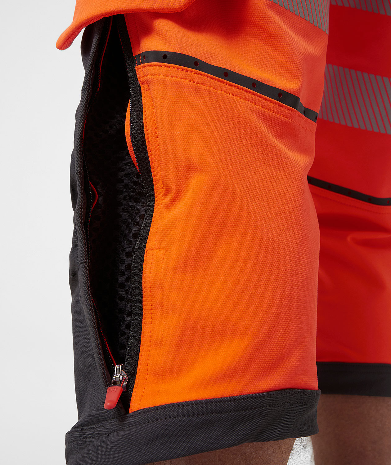 Helly Hansen ICU BRZ craftsman knee pants full stretch, Hi-vis Orange/Ebony, large image number 6