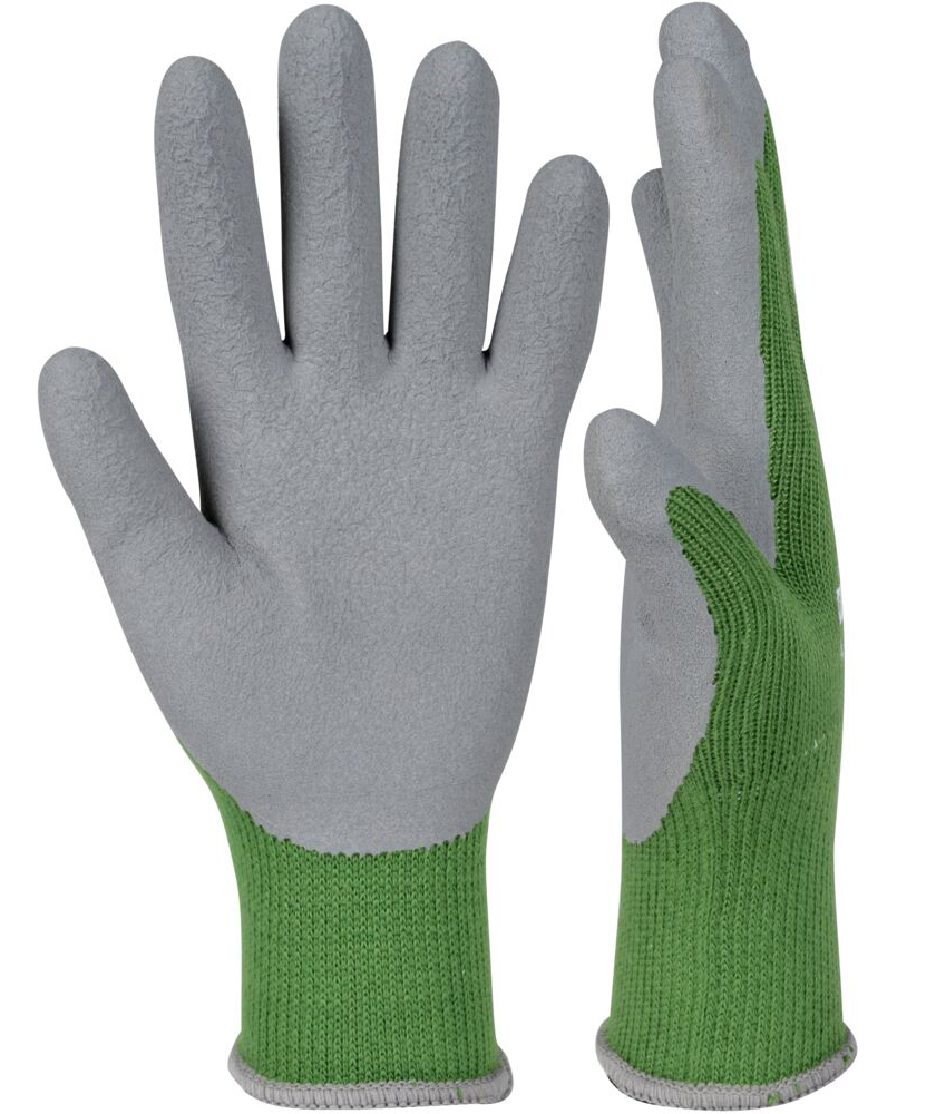 SAFE-ON MaxiGrap Handschuhe, Grau/Gr&uuml;n