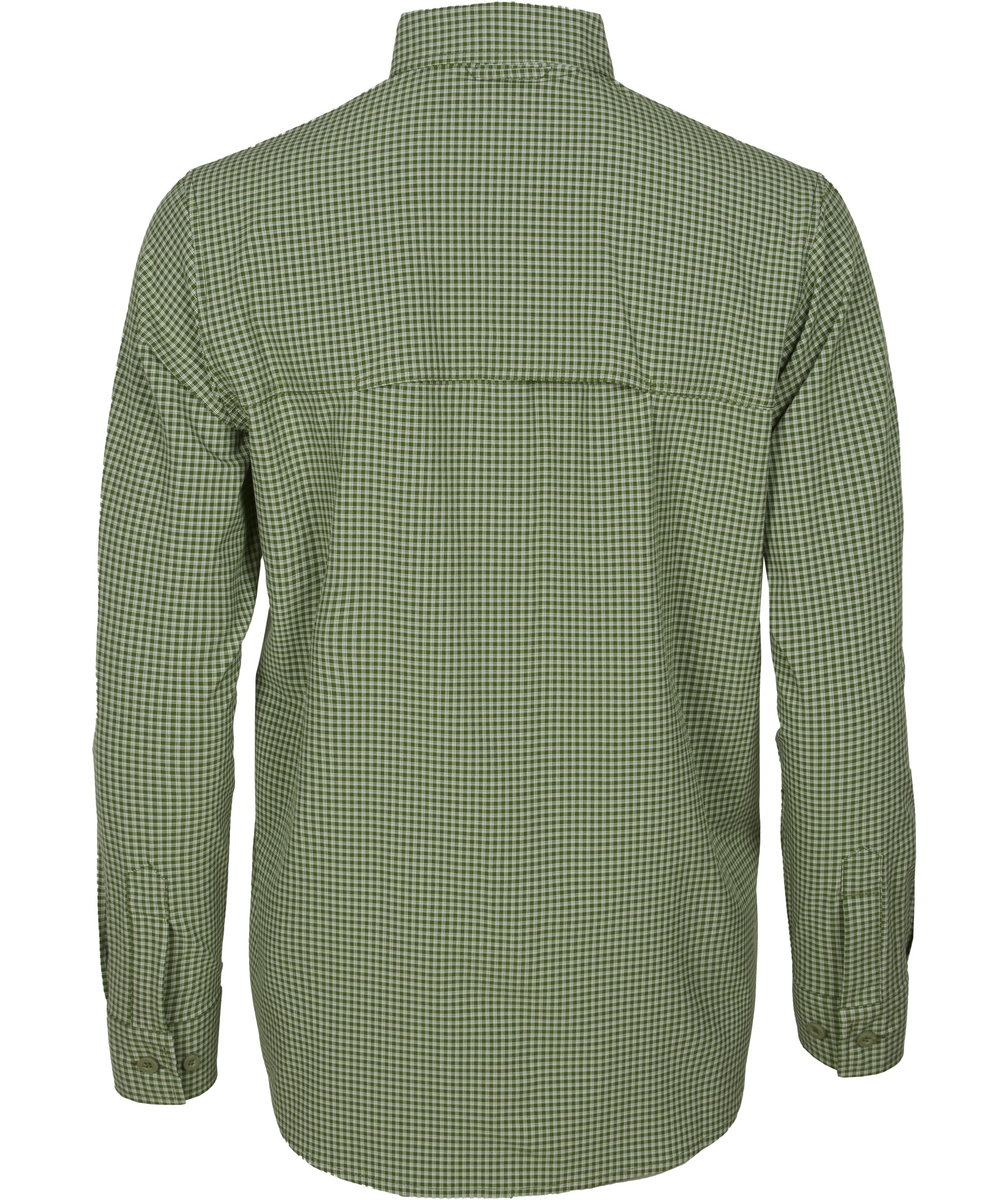 Pinewood NatureSafe dameskjorte, Pine Green/Off White, large image number 2